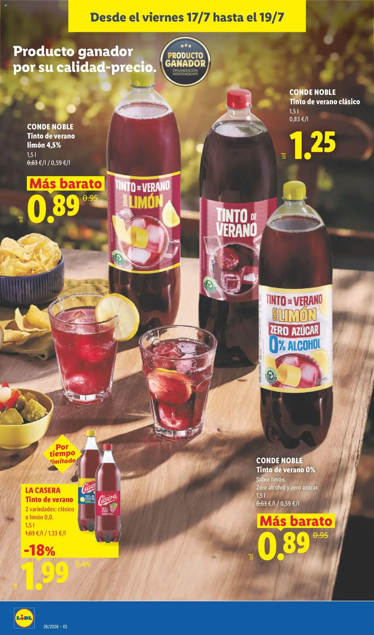 Catálogo de Lidl folleto del 13/07/2026 | Ofertas 13 de julio al 19 de julio 2026 - Página 38