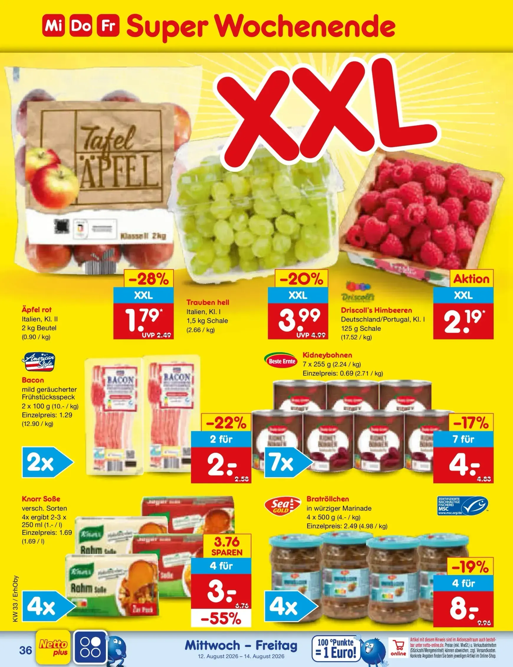 Netto Marken Discount Prospekt nächste Woche – von Montag 10.08.2026 bis Freitag 14.08.2026 von 10. August bis 14. August 2026 - Prospekt seite 51
