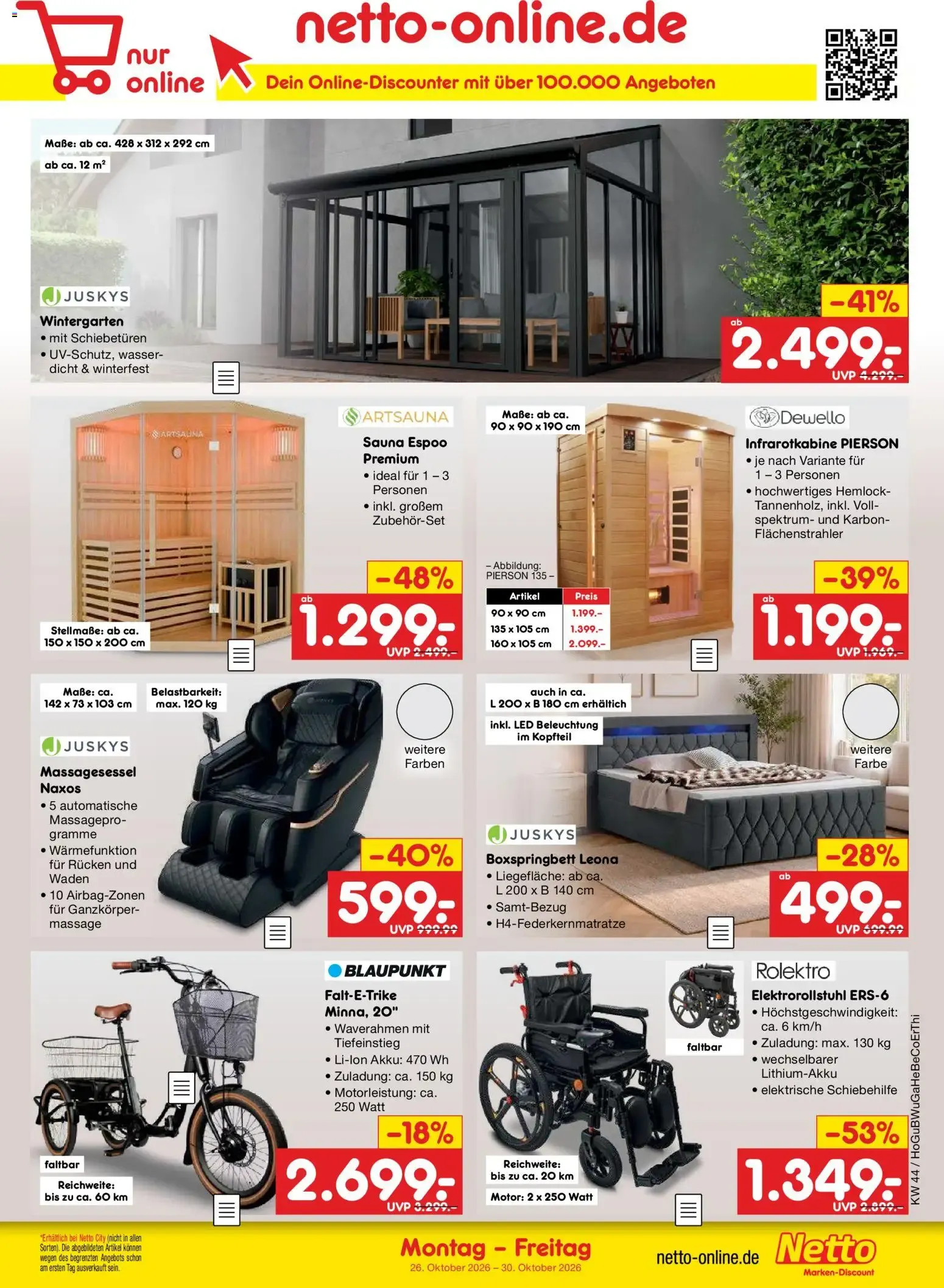 Netto Marken-Discount Prospekt (ab 26.10.2026) » Angebote von 26. Oktober bis 30. Oktober 2026 - Prospekt seite 41