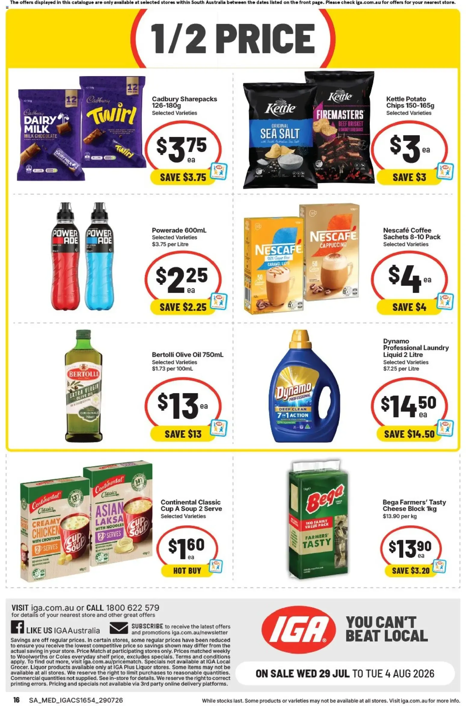 IGA catalogue valid from 29/07/2026 > Online Australia - Catalogue valid from 29 July to 4 August 2026 - page 16
