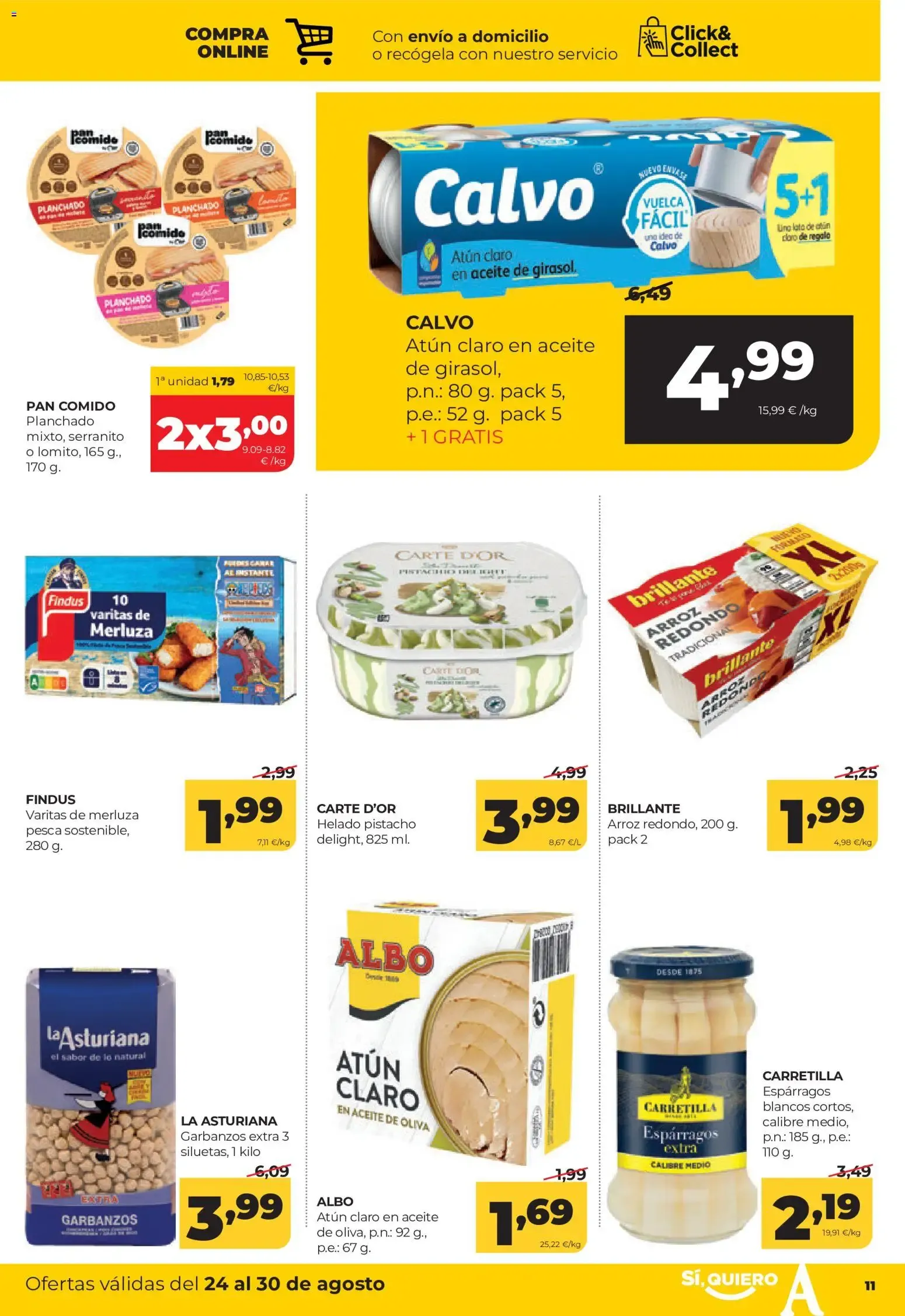 Catálogo de Alimerka folleto del 24/08/2026 | Catálogo 24 de agosto al 30 de agosto 2026 - Página 11