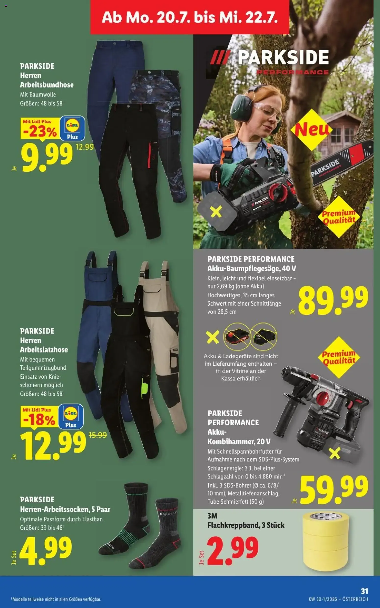 Lidl - Flugblatt ab 16.07.2026 - Angebote ab donnerstag von 16. Juli bis 18. Juli 2026 - Flugblätt seite 35