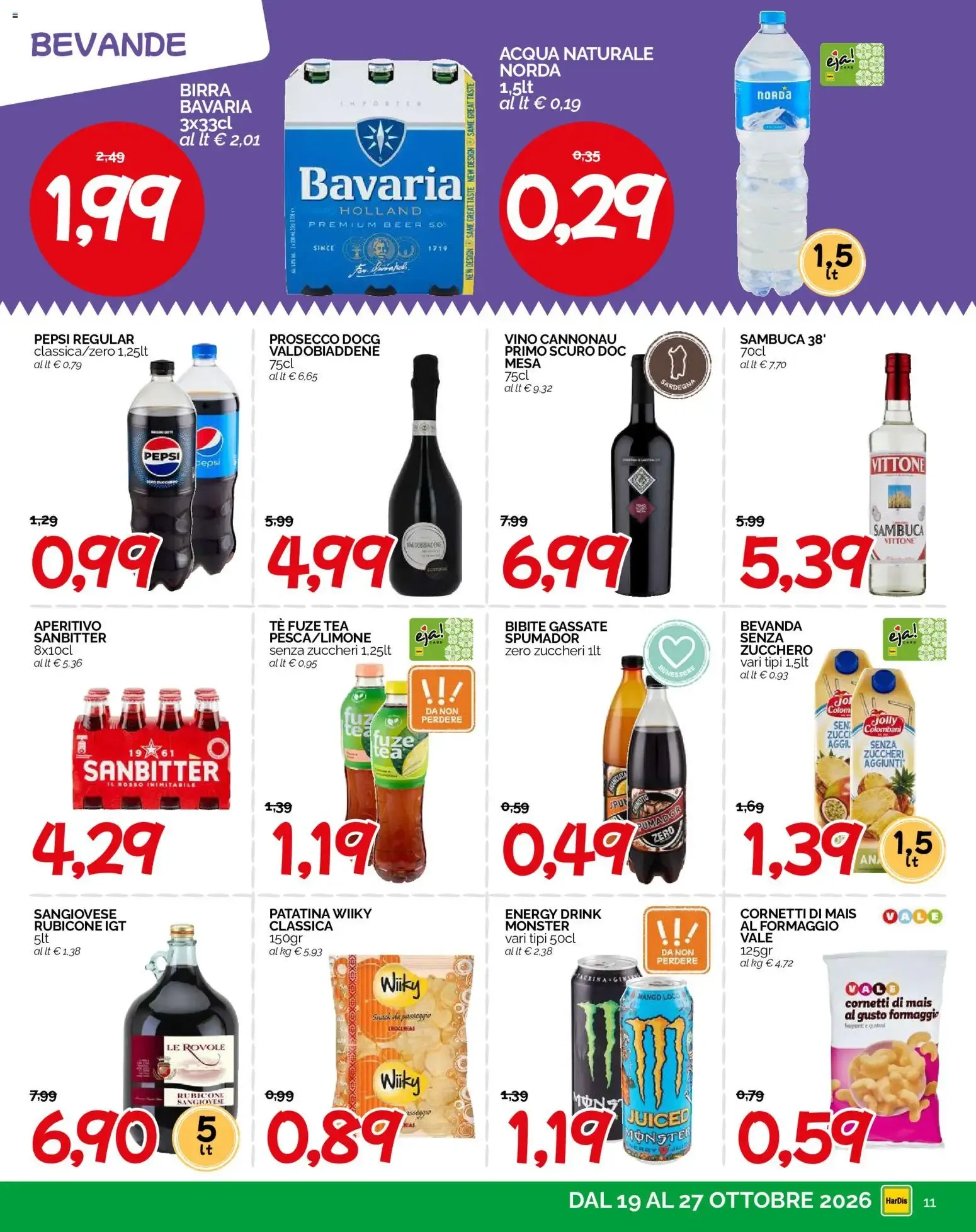 HarDis volantino dal 19/10/2026 - online Offerte da 19 ottobre a 27 ottobre di 2026 - Pagina del volantino 11