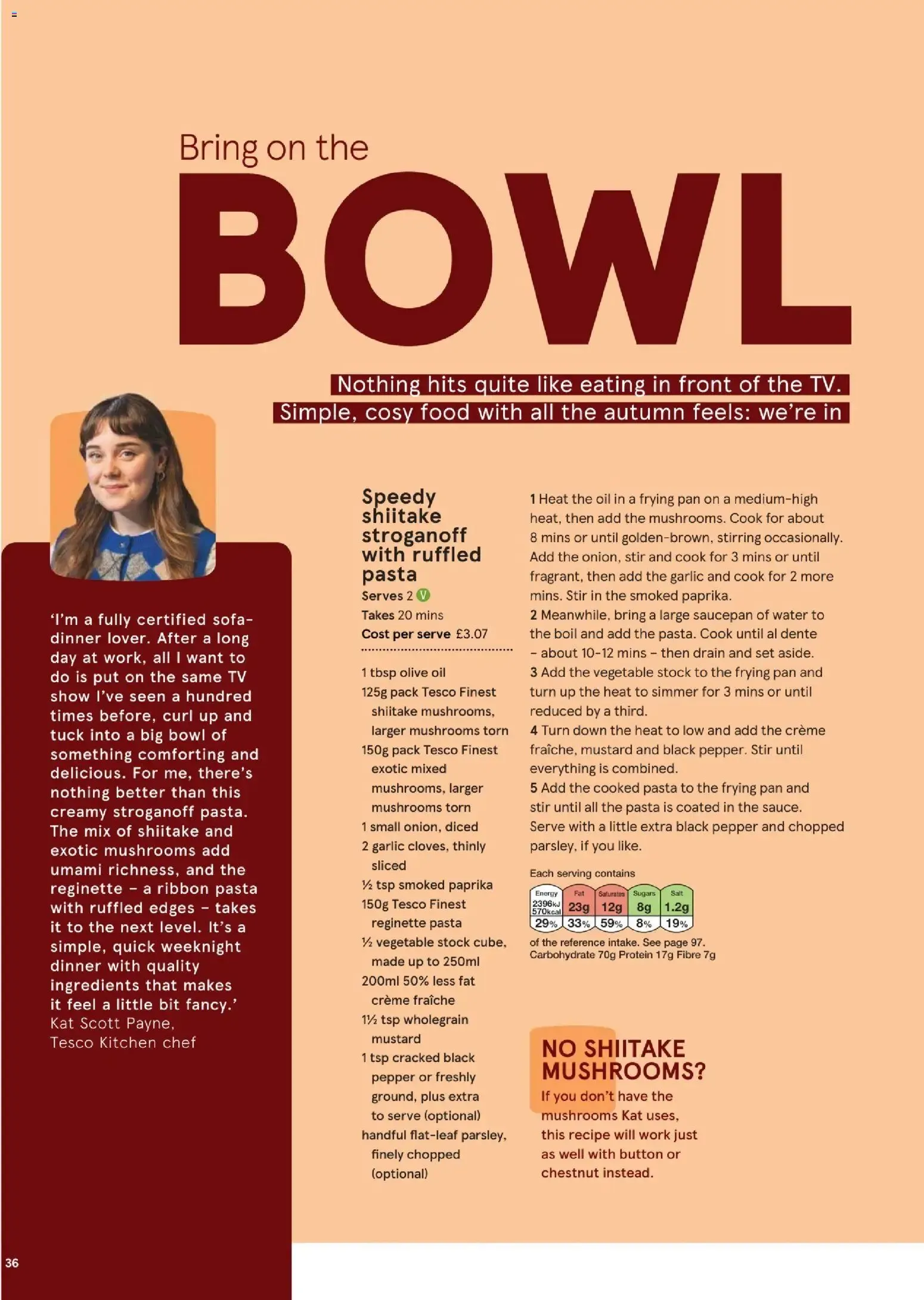 Tesco Magazine October 2026 (01/10/2026 - 31/10/2026) - Offers Online from 1 October to 31 October 2026 - Catalogue Page 36
