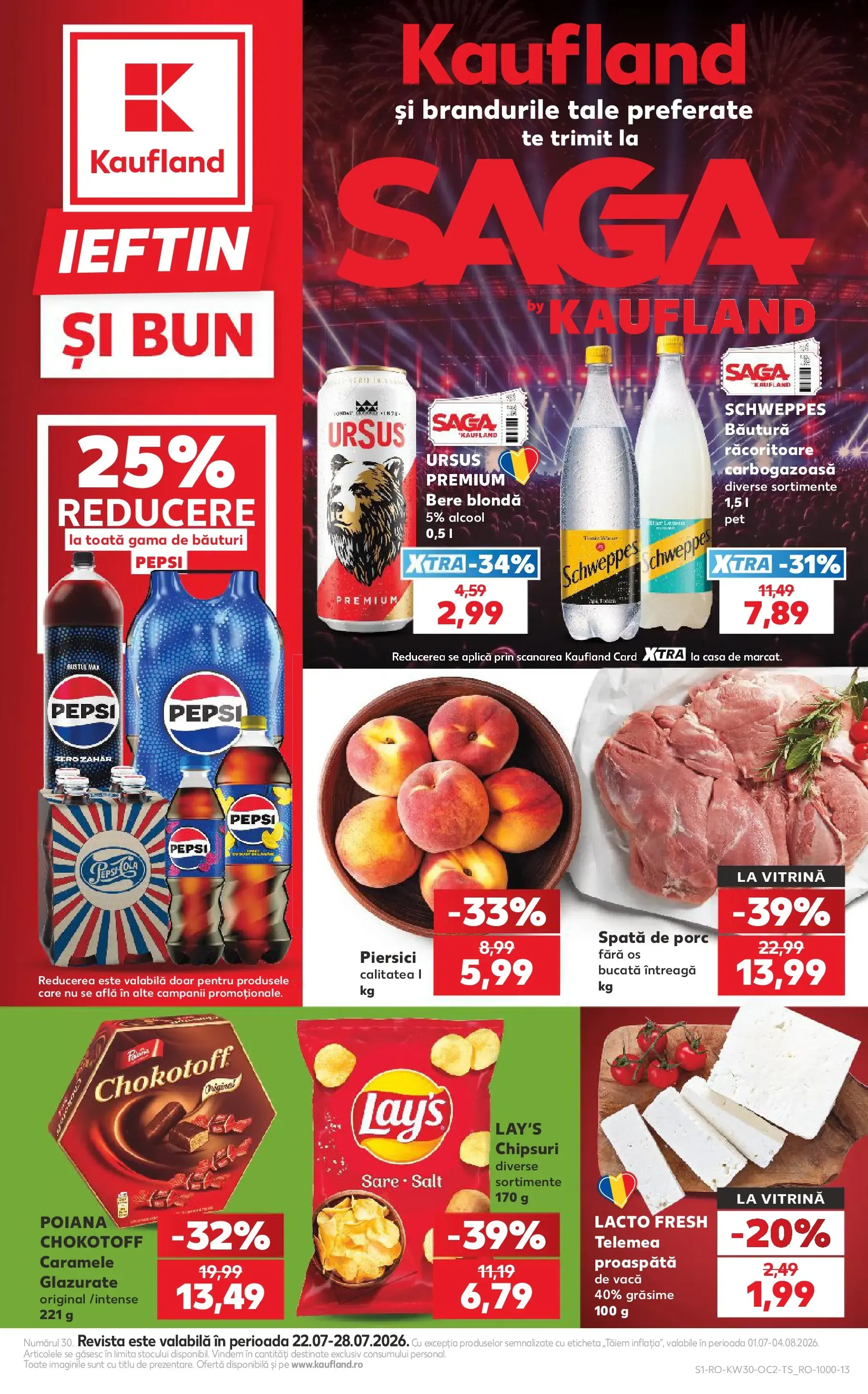 Catalog Kaufland - Revista de Ofertas de la 22 iulie până la 28 iulie 2026 - Revista Pagina 1