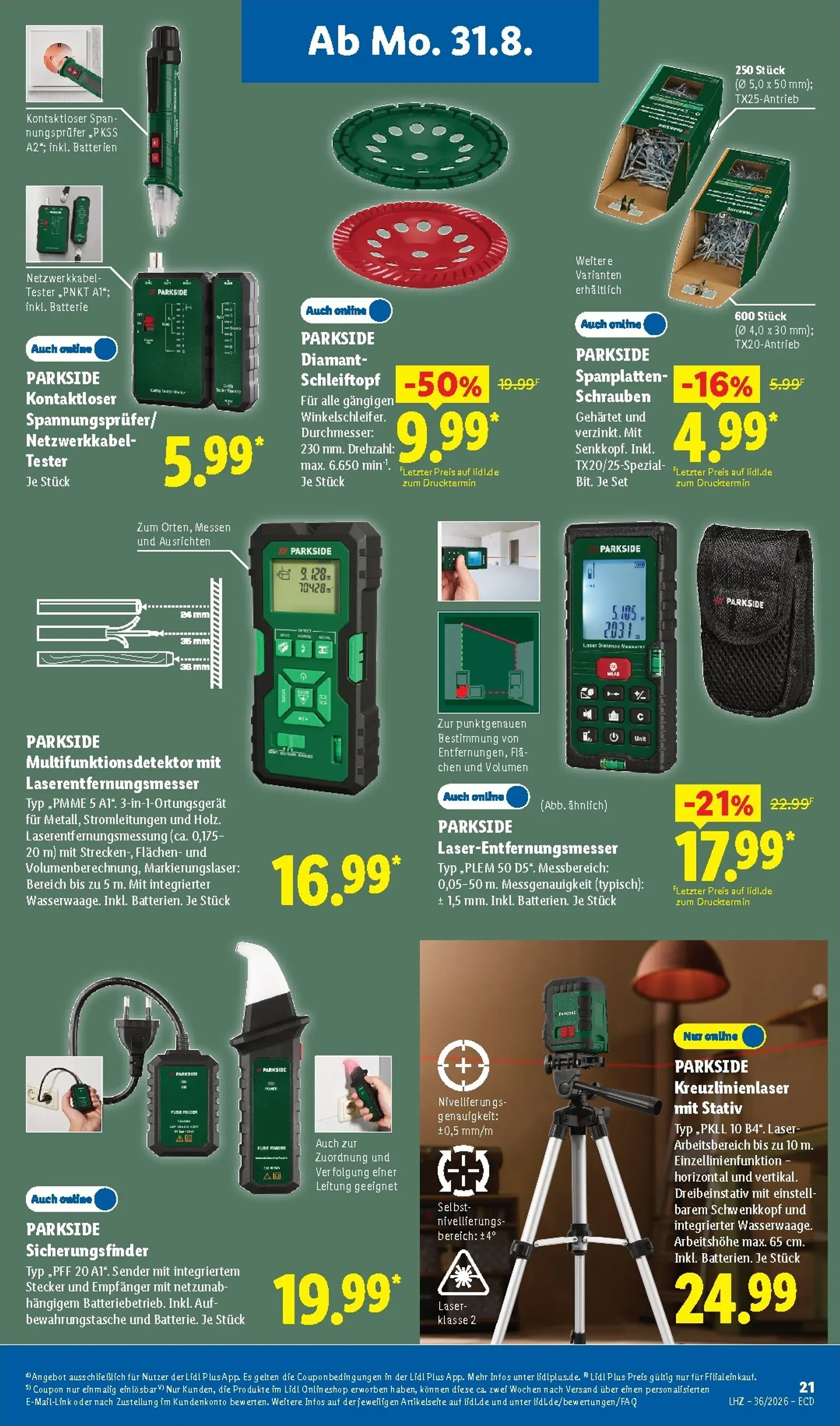 Lidl - Nonfood Prospekt nächste Woche – von Montag 31.08.2026 bis Samstag 05.09.2026 von 31. August bis 5. September 2026 - Prospekt seite 13