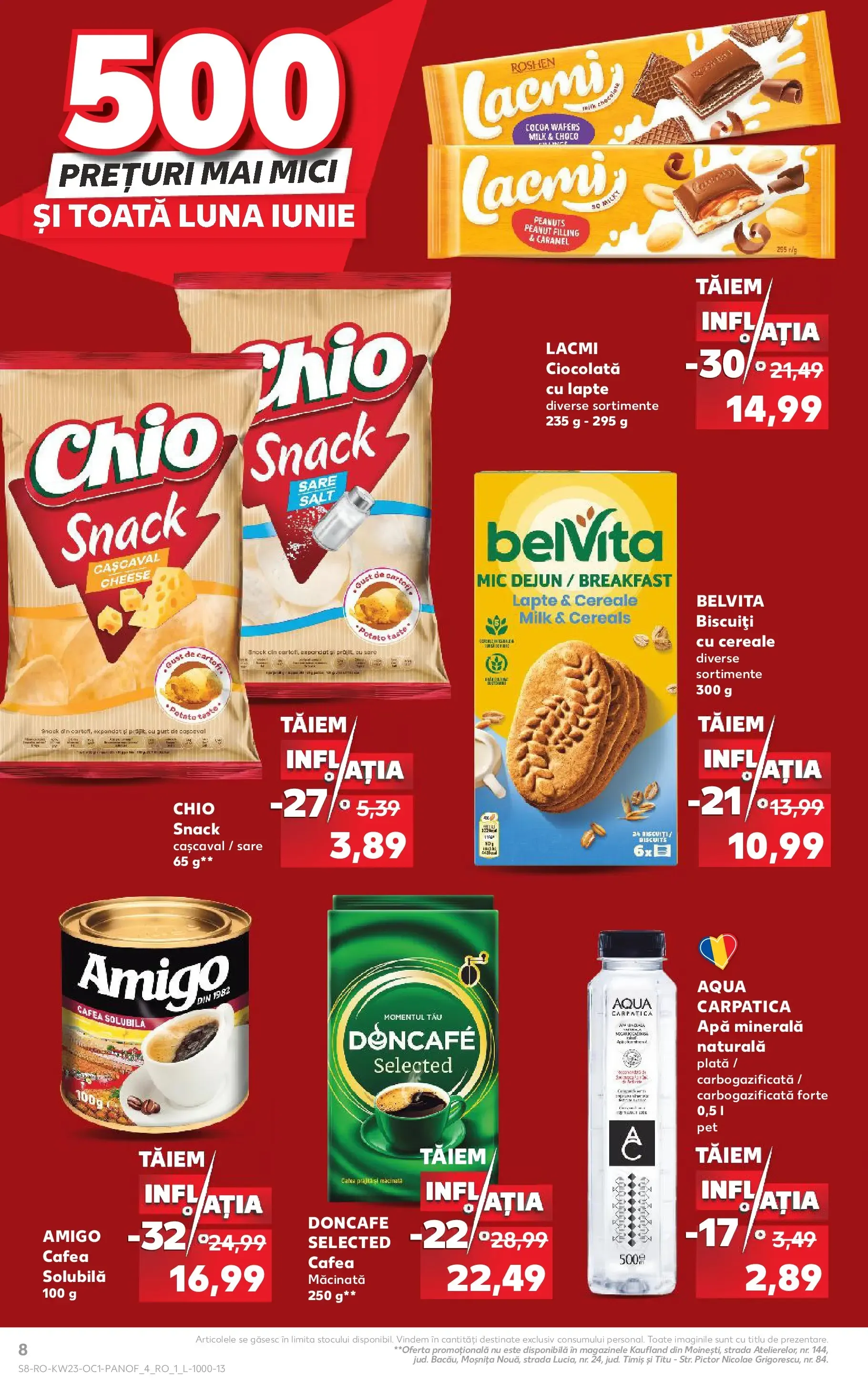Catalog Kaufland Catalog Tăiem inflația 03.06.2026 - Revista si Oferta de la 3 iunie până la 30 iunie 2026 - Revista Pagina 8