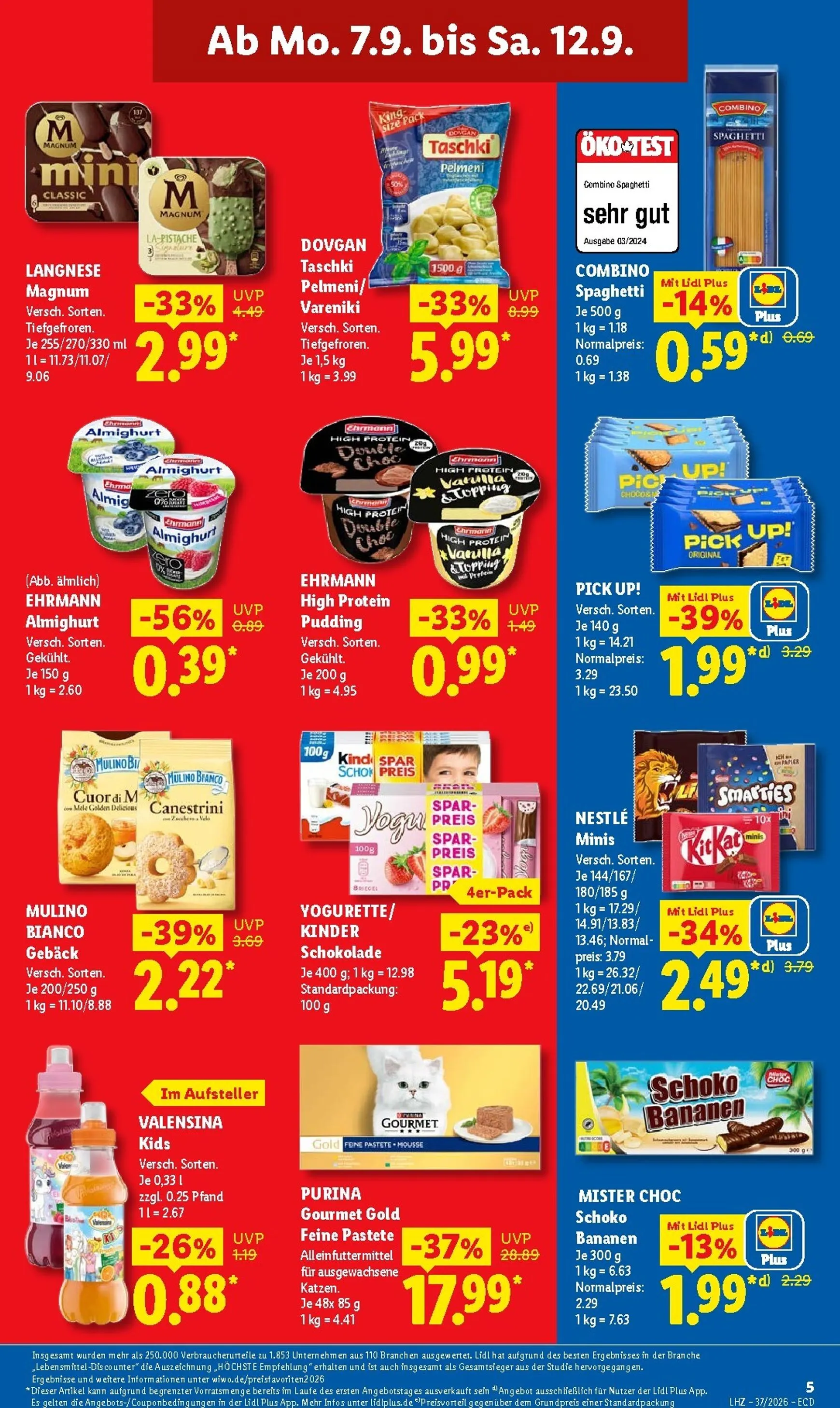 Lidl Prospekt nächste Woche – von Montag 07.09.2026 bis Samstag 12.09.2026 von 7. September bis 12. September 2026 - Prospekt seite 16
