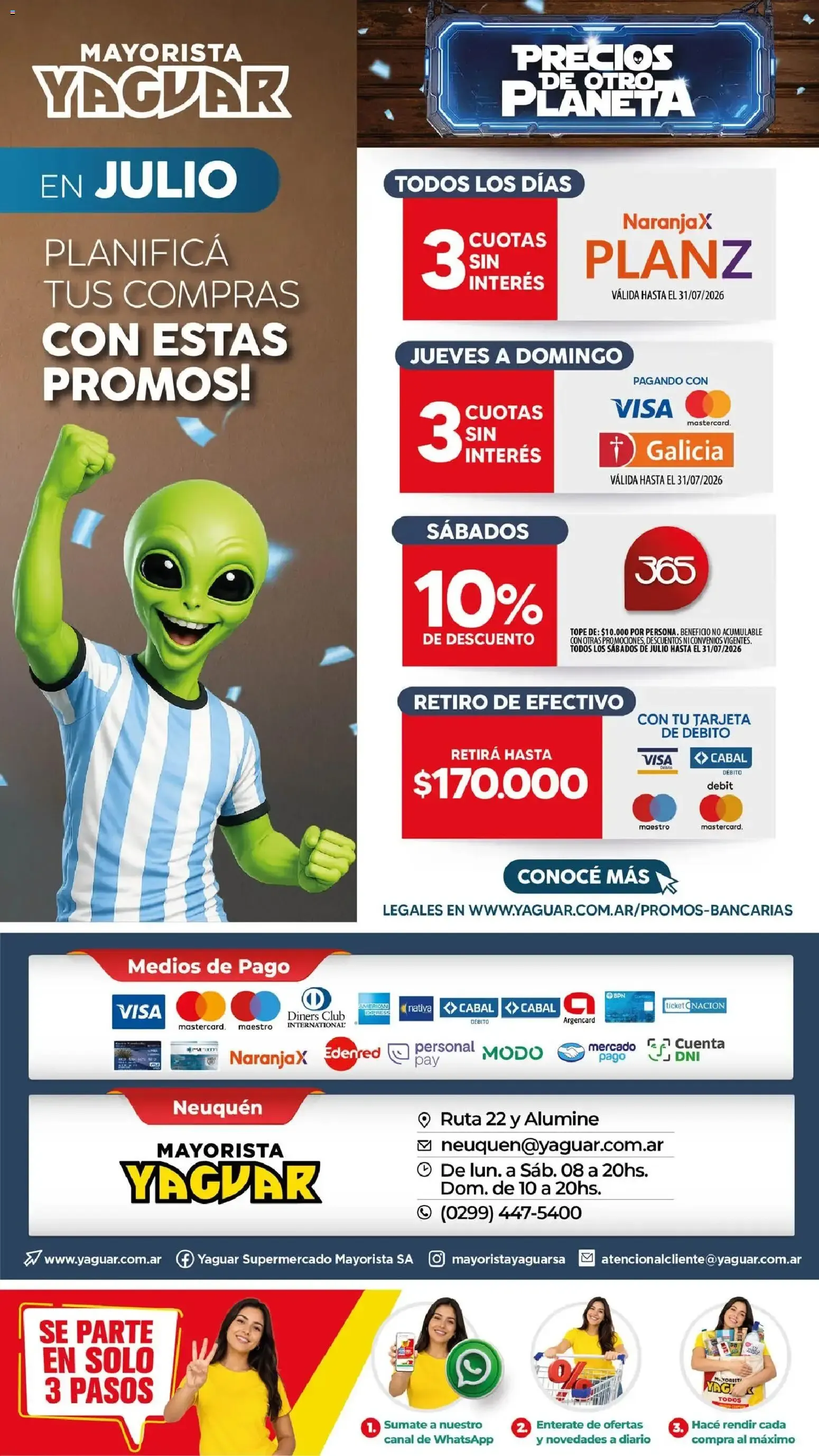 Ofertas de Yaguar - Oferta Semanal Neuquen del 29/06/2026 - 05/07/2026 29 de junio al 5 de julio 2026 - Página 18 del catálogo