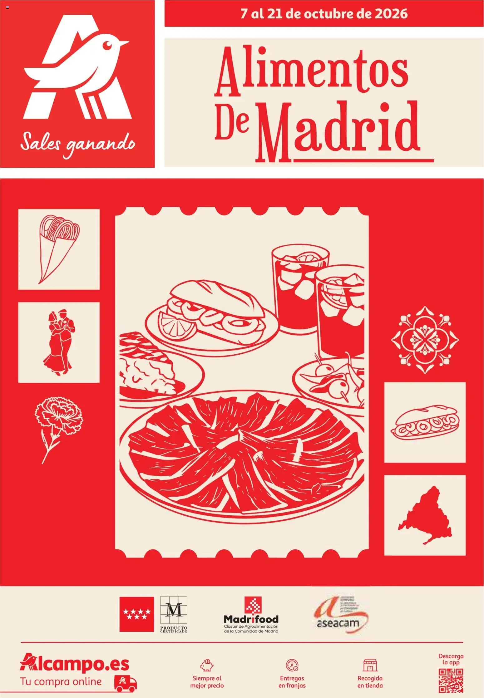 Catálogo de Alcampo Alimentos de Madrid 2026 07/10/2026 - 21/10/2026 7 de octubre al 21 de octubre 2026 - Página 1