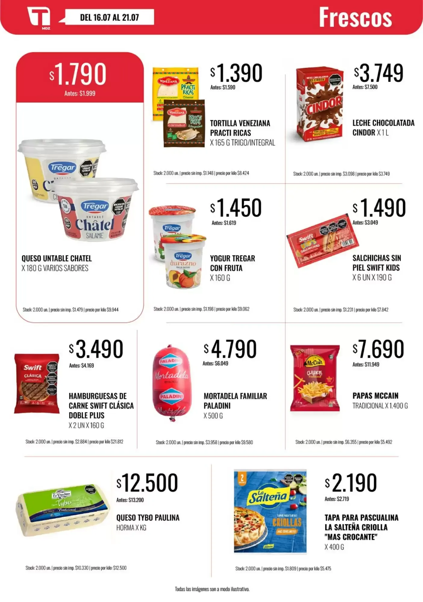 Ofertas de Catálogo de Ofertas Tadicor 16 de julio al 21 de julio 2026 - Página 6 del catálogo