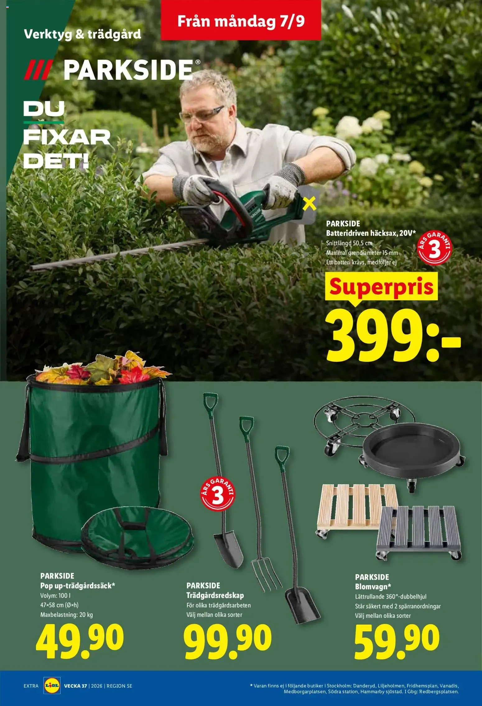 Lidl erbjudanden från 07/09/2026 - 13/09/2026 > Reklamblad nuvarande rabatter från 7 september till 13 september 2026 - Reklamblad sidor 19