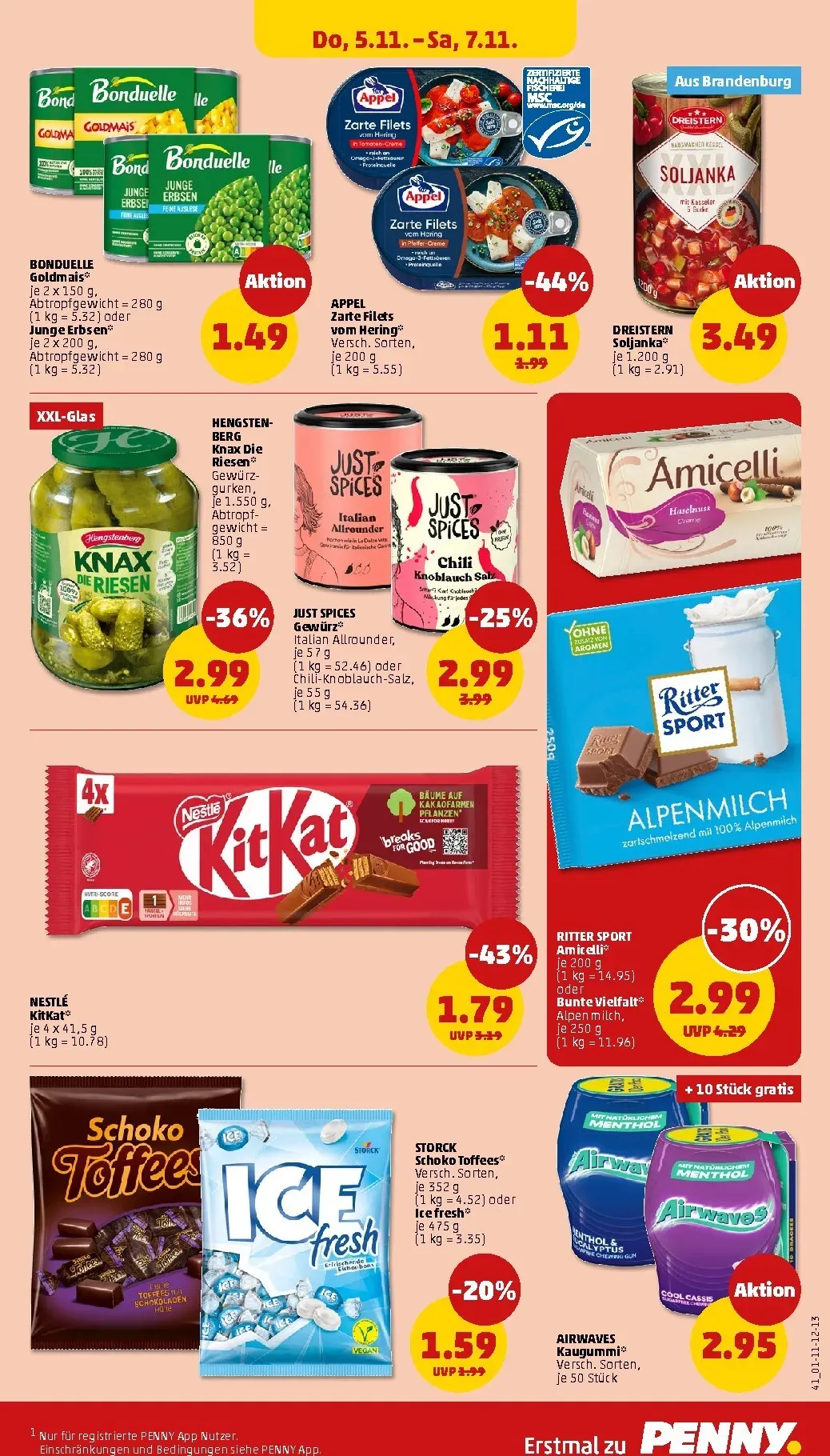 PENNY Prospekt nächste Woche – von Montag 02.11.2026 bis Samstag 07.11.2026 von 2. November bis 7. November 2026 - Prospekt seite 47