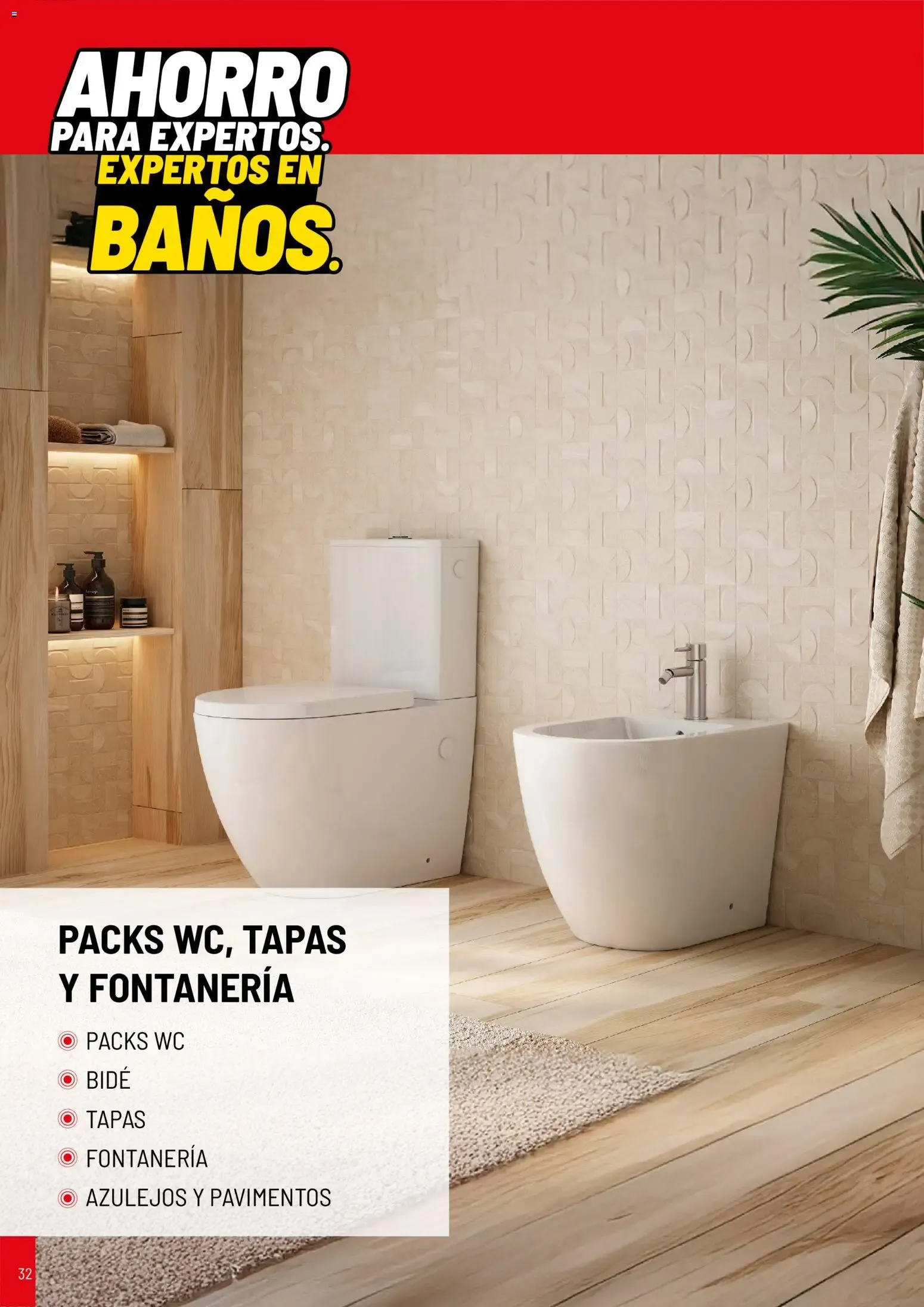 Catálogo de Brico Depôt Catálogo Baños 2026 2 de marzo al 31 de diciembre 2026 - Página 32
