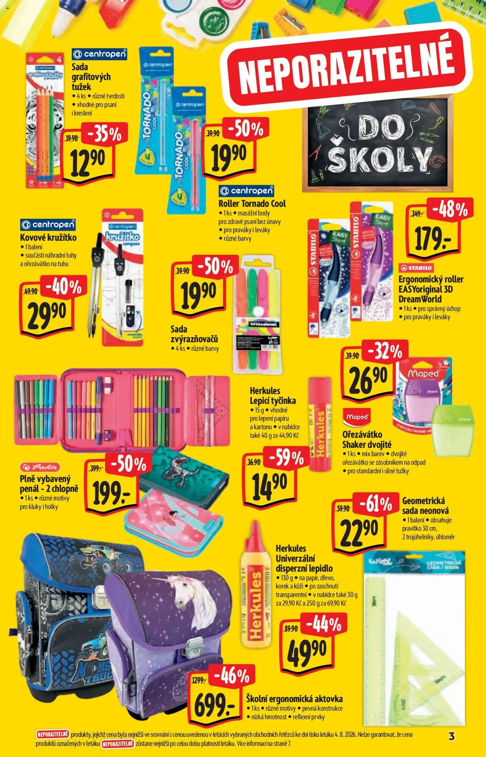 Albert katalog - Hypermarket od 12.08.2026 - Akční leták - 12. srpna 8. září 2026 - Page 3