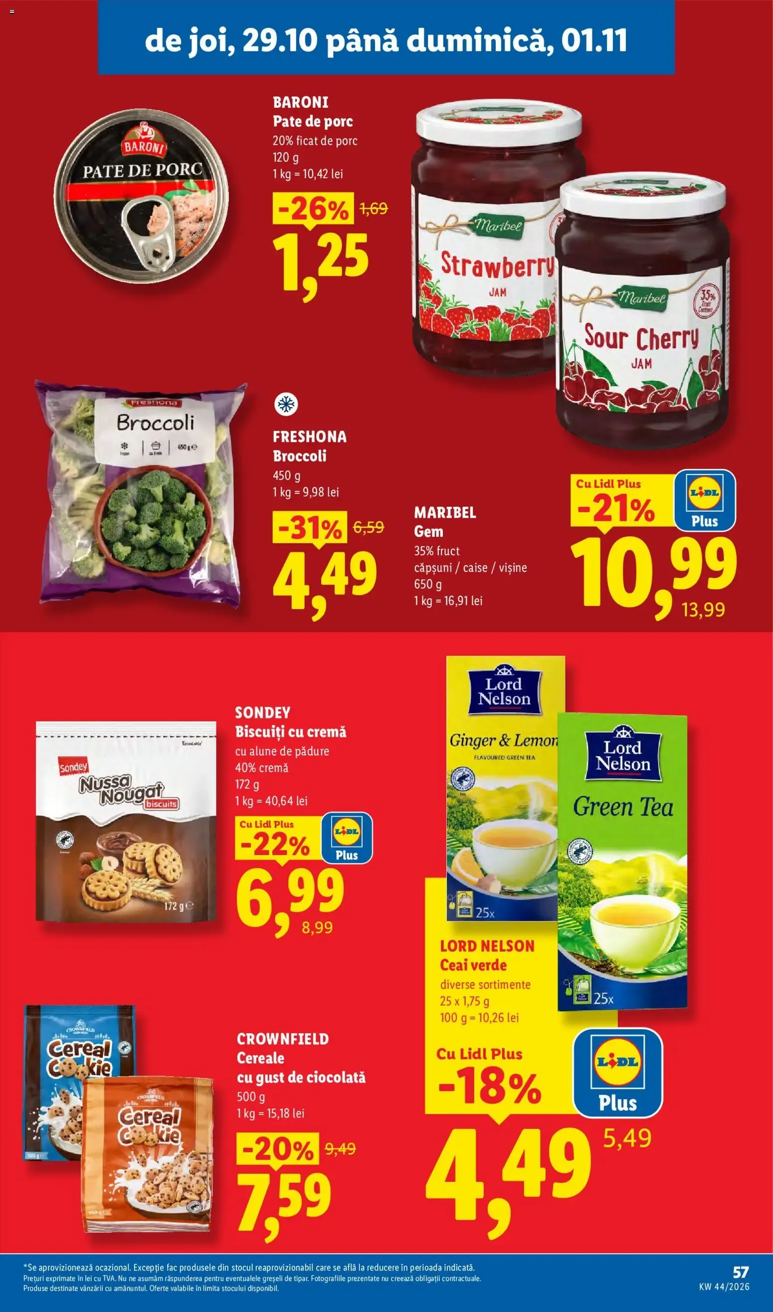 Catalog Catalog LIDL 26.10.2026 - Oferta și Revista online de la 26 octombrie până la 1 noiembrie 2026 - Revista Pagina 57