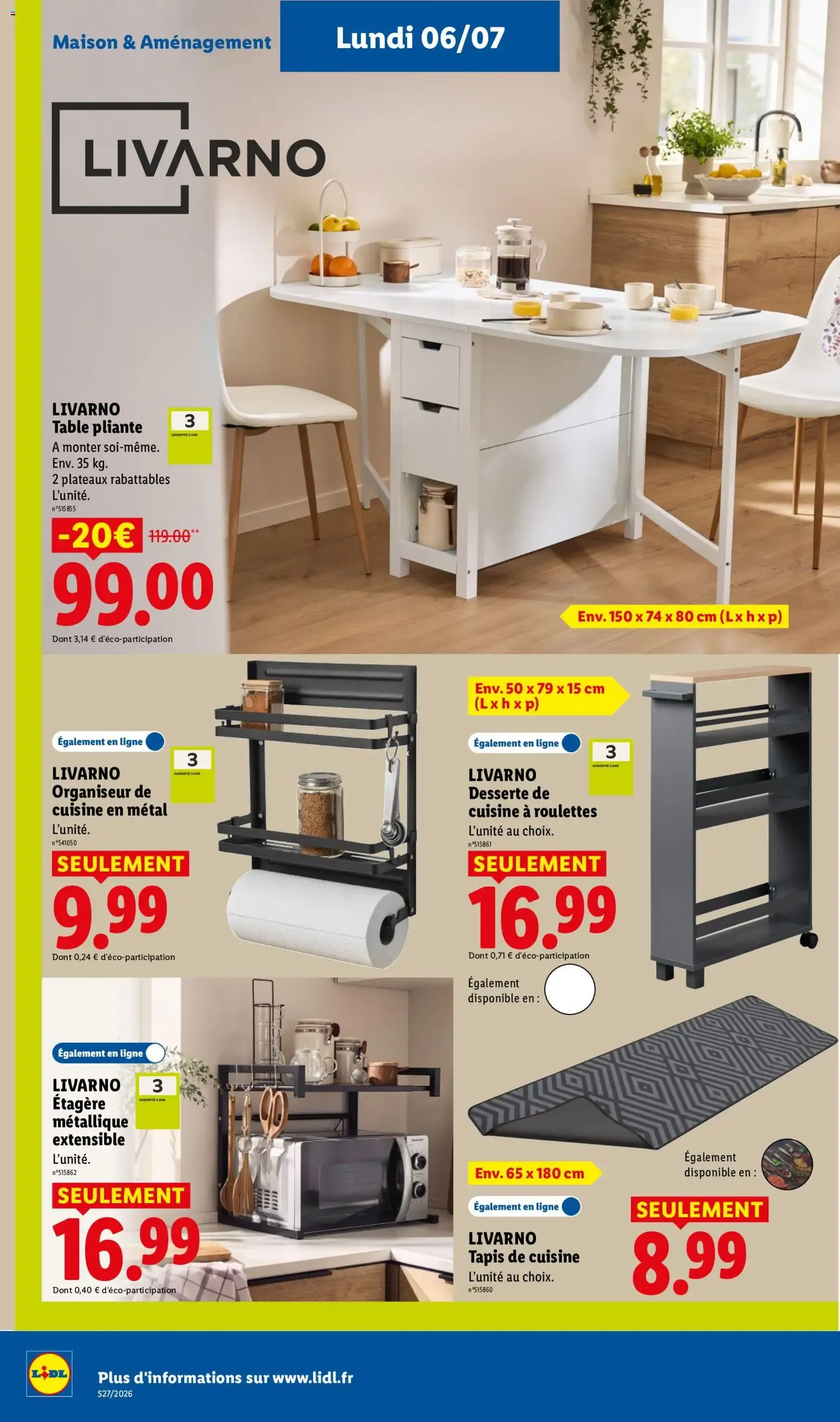 Catalogue LIDL du 02/07/2026 | Promo prospectus en ligne du 2 juillet au 8 juillet 2026 - Catalogue page 46