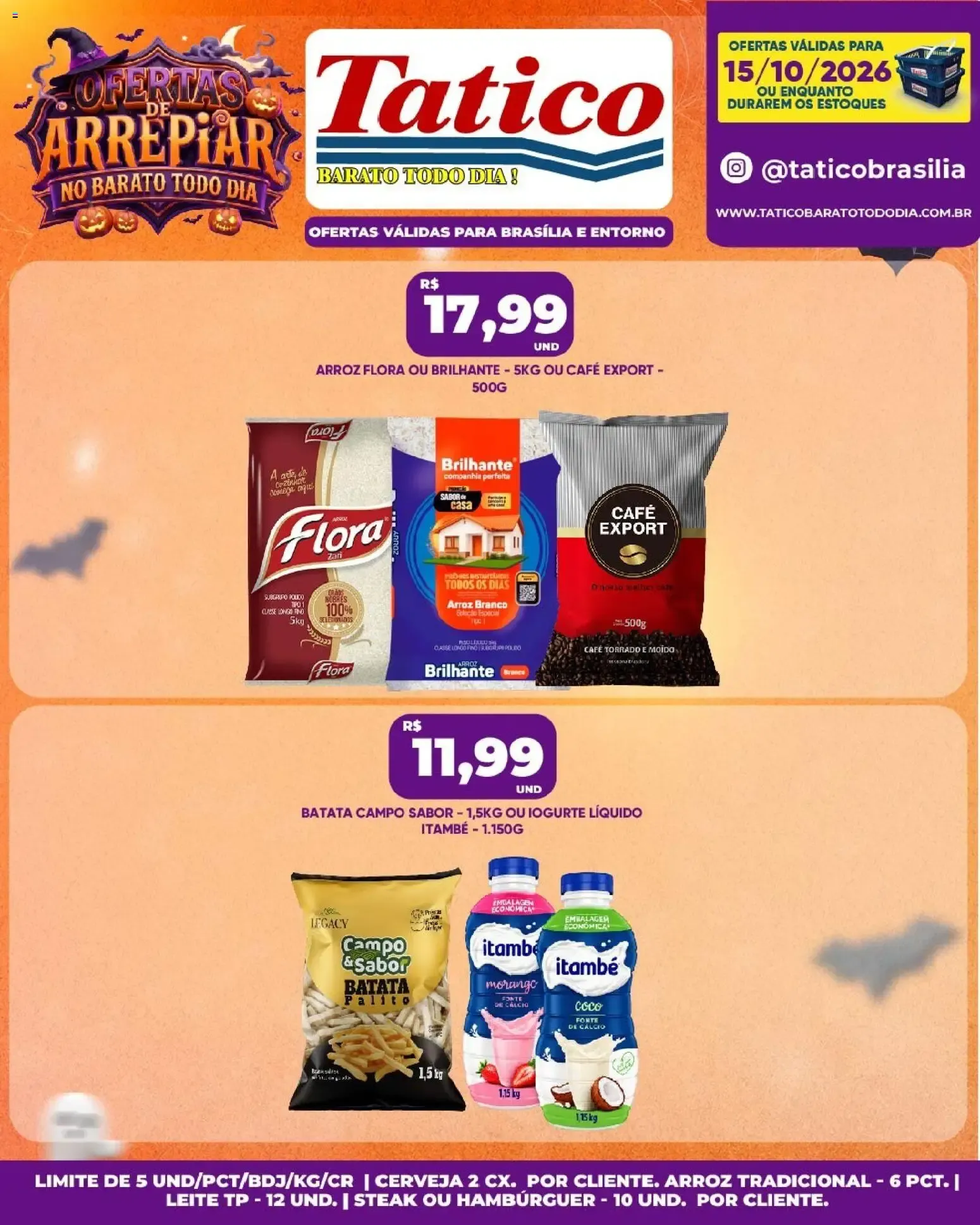 Encarte de Tatico ofertas do Dia de 15/10/2026 | Promoções Online 15 de outubro até 15 de outubro 2026 - Pagina 9
