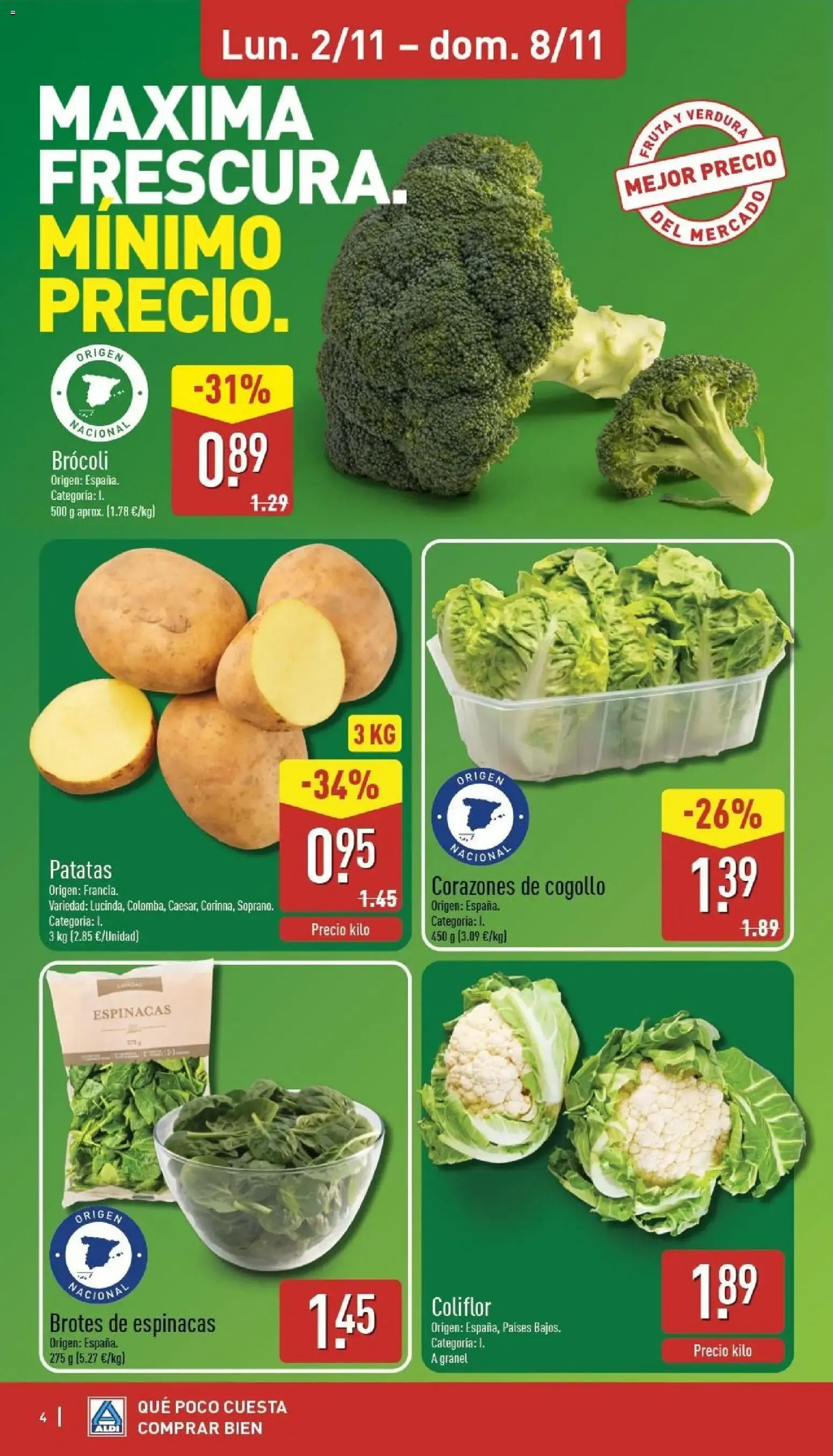 Catálogo de Aldi folleto Península del 02/11/2026 | Catálogo 2 de noviembre al 8 de noviembre 2026 - Página 4