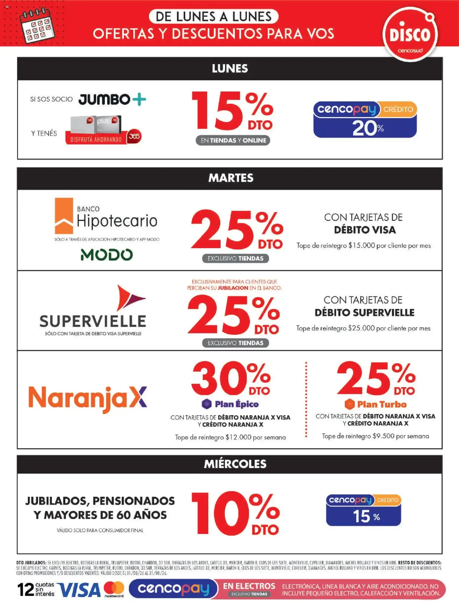 Ofertas de Disco - Ofertas Córdoba del 07/08/2026 - 09/08/2026 7 de agosto al 9 de agosto 2026 - Página 11 del catálogo