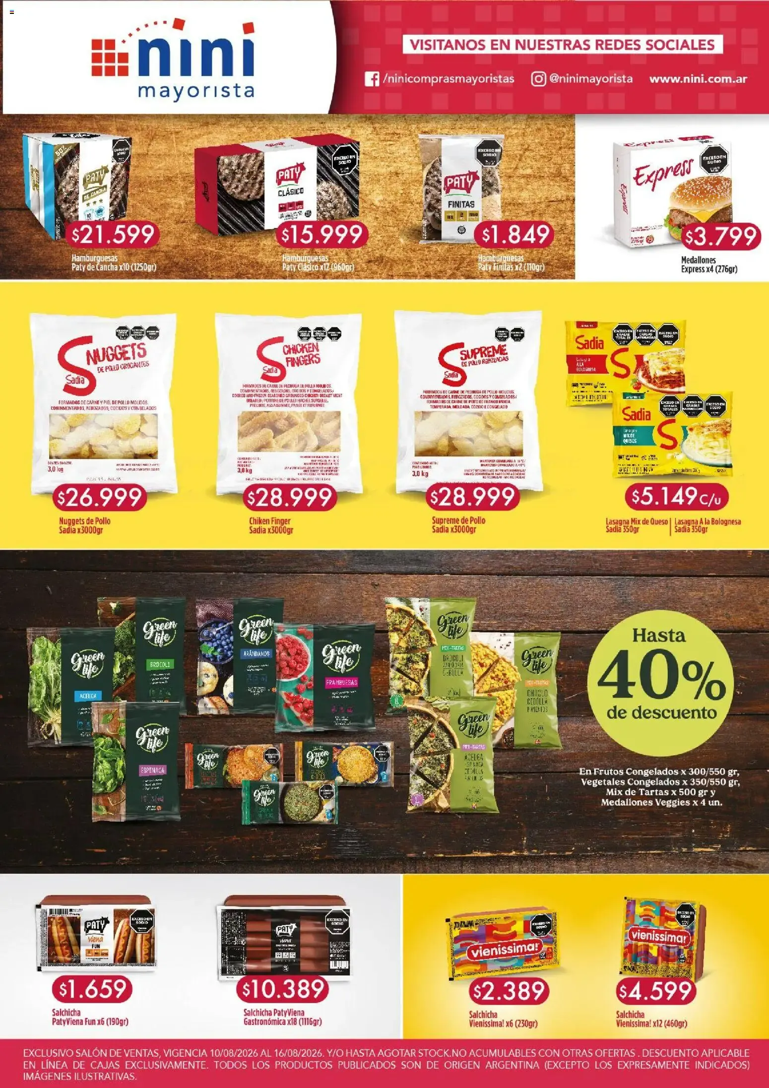 Ofertas de NINI Mayorista ofertas del 10/08/2026 - 16/08/2026 10 de agosto al 16 de agosto 2026 - Página 41 del catálogo