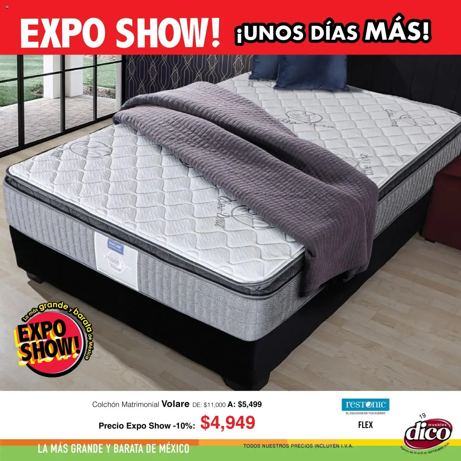Catálogo de Muebles Dico catálogo Expo show (23/09/2026 - 30/09/2026) - catálogo en línea 23 de septiembre al 30 de septiembre 2026 - Pagina 19
