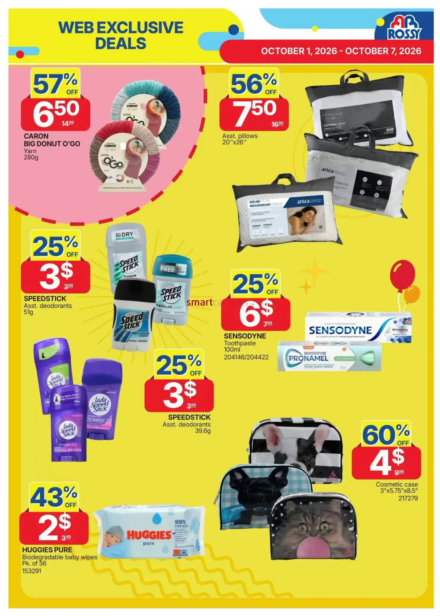 Rossy: 63 Years of Great Deals / We Pay The Taxes from October 1 to October 7 2026 - flyer page 12