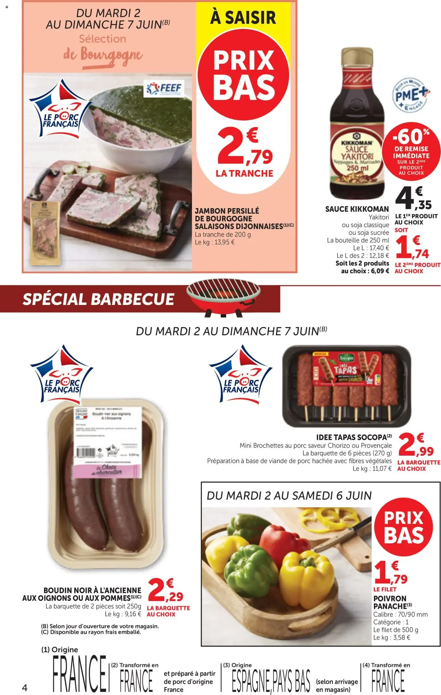 bi1 Supermarché y Maxi Marché - Ofertas Taboulé Oriental du 2 juin au 14 juin 2026 - Catalogue page 4