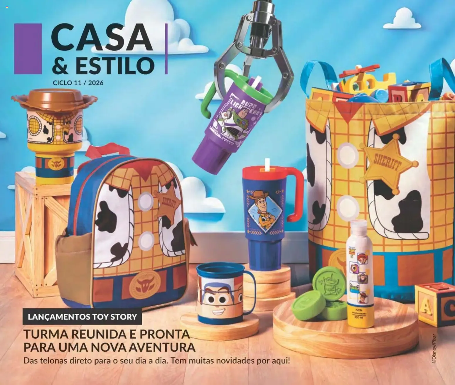 Encarte de CASA & ESTILO CICLO 11 / 2026: LANÇAMENTOS TOY STORY 29 de junho até 20 de julho 2026 - Pagina 1