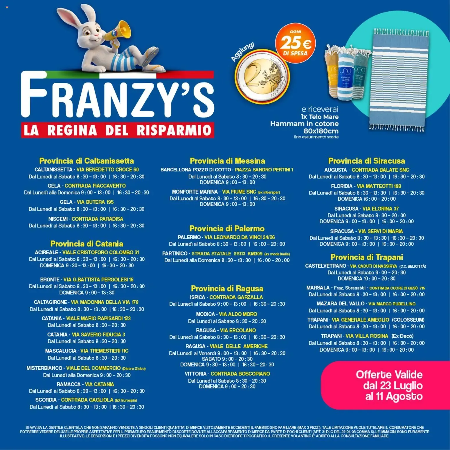 Franzy's Sconti Altovolume da 23 luglio a 11 agosto di 2026 - Pagina del volantino 16