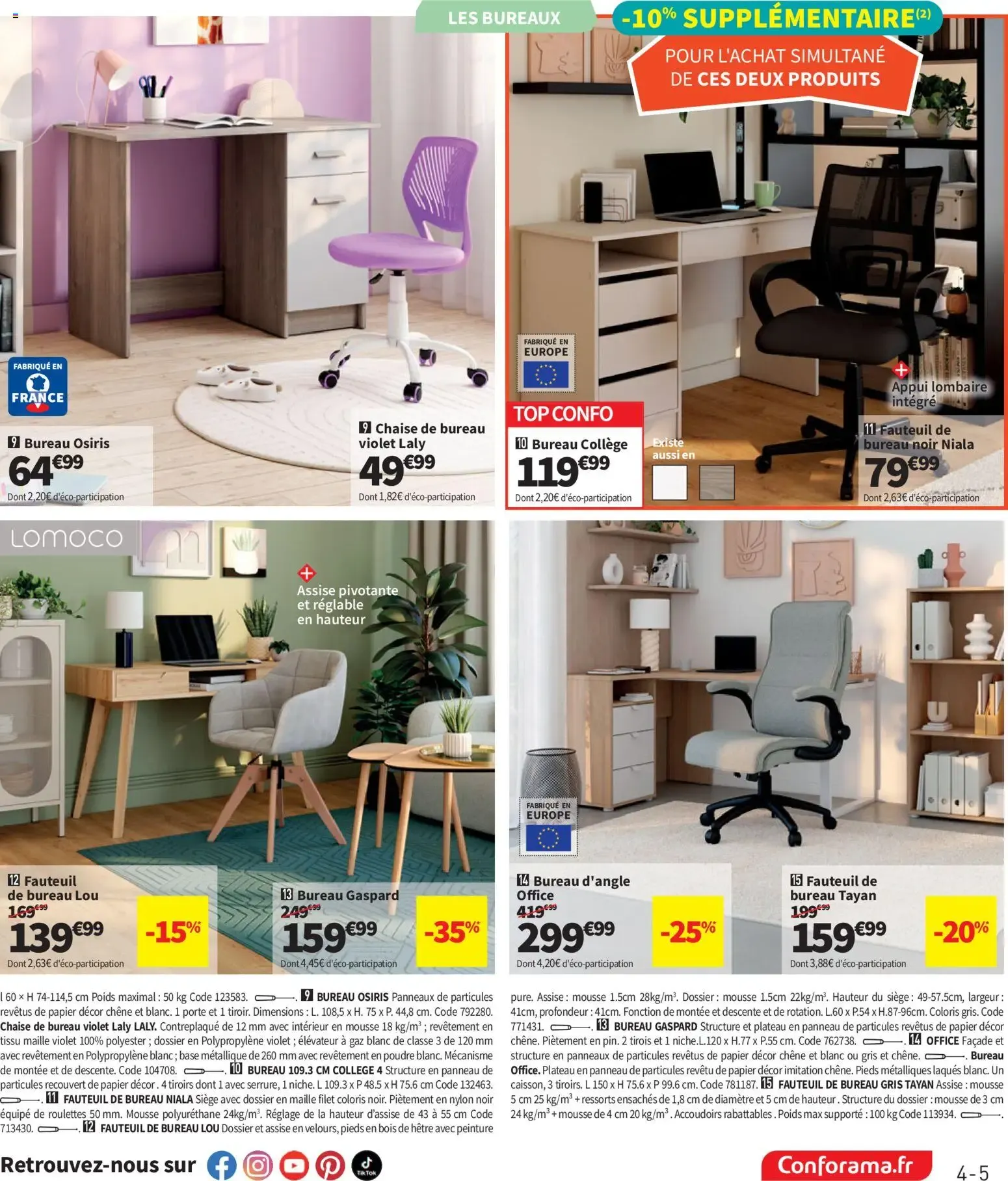 Conforama - Rentrée à Prix Coûtant du 21 juillet au 24 août 2026 - Catalogue page 5