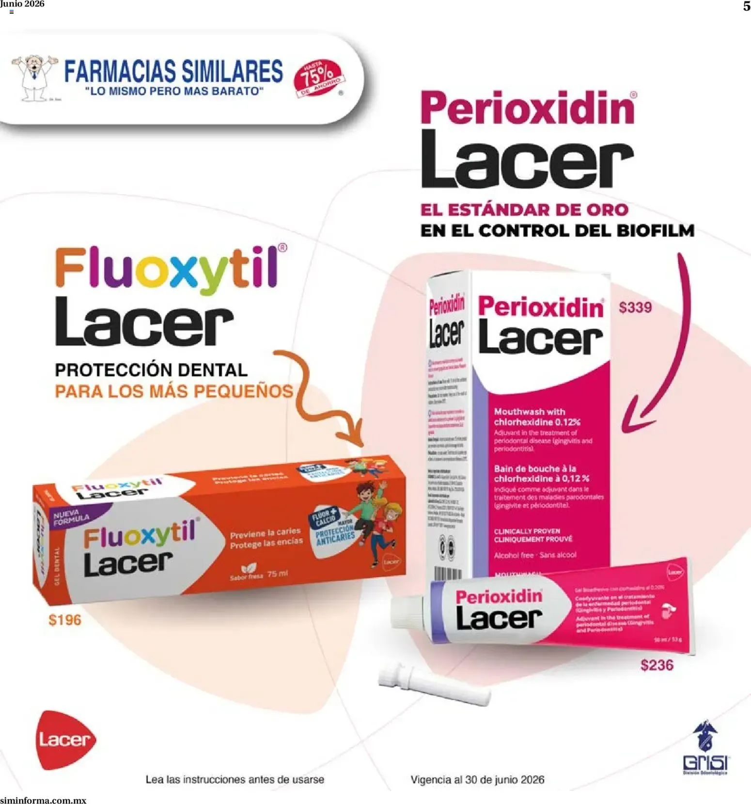 Catálogo de Farmacias Similares catálogo (01/06/2026 - 30/06/2026) - catálogo en línea 1 de junio al 30 de junio 2026 - Pagina 5