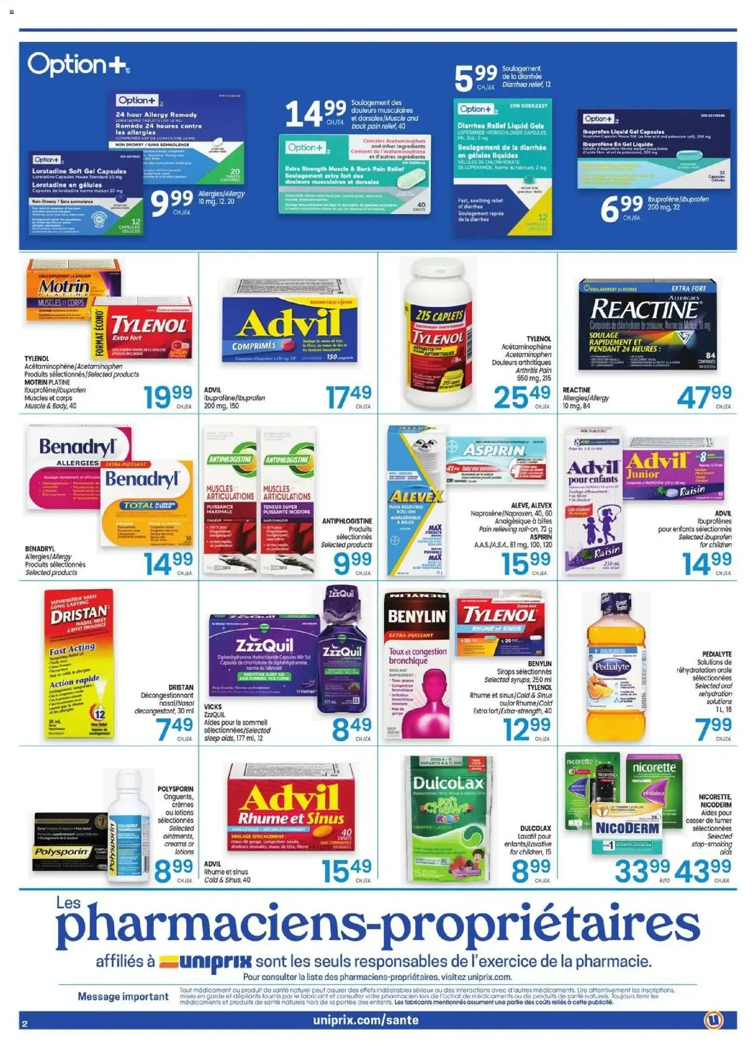 Uniprix - Uniprix Sante from Aug 20, 2026 > weekly specials & deals from August 20 to August 26 2026 - flyer page 2