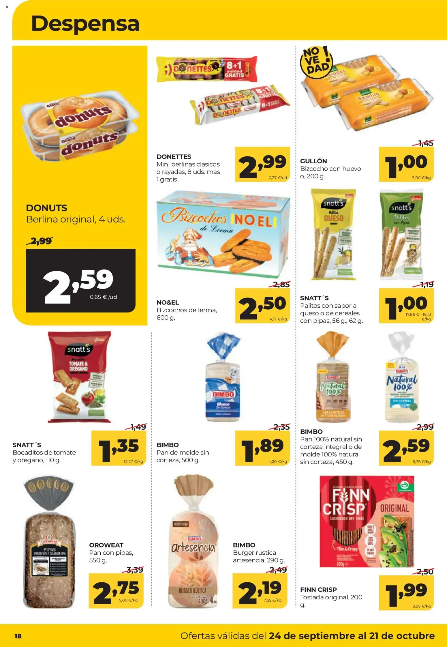 Catálogo de Alimerka folleto Castilla y León del 24/09/2026 | Catálogo 24 de septiembre al 21 de octubre 2026 - Página 18