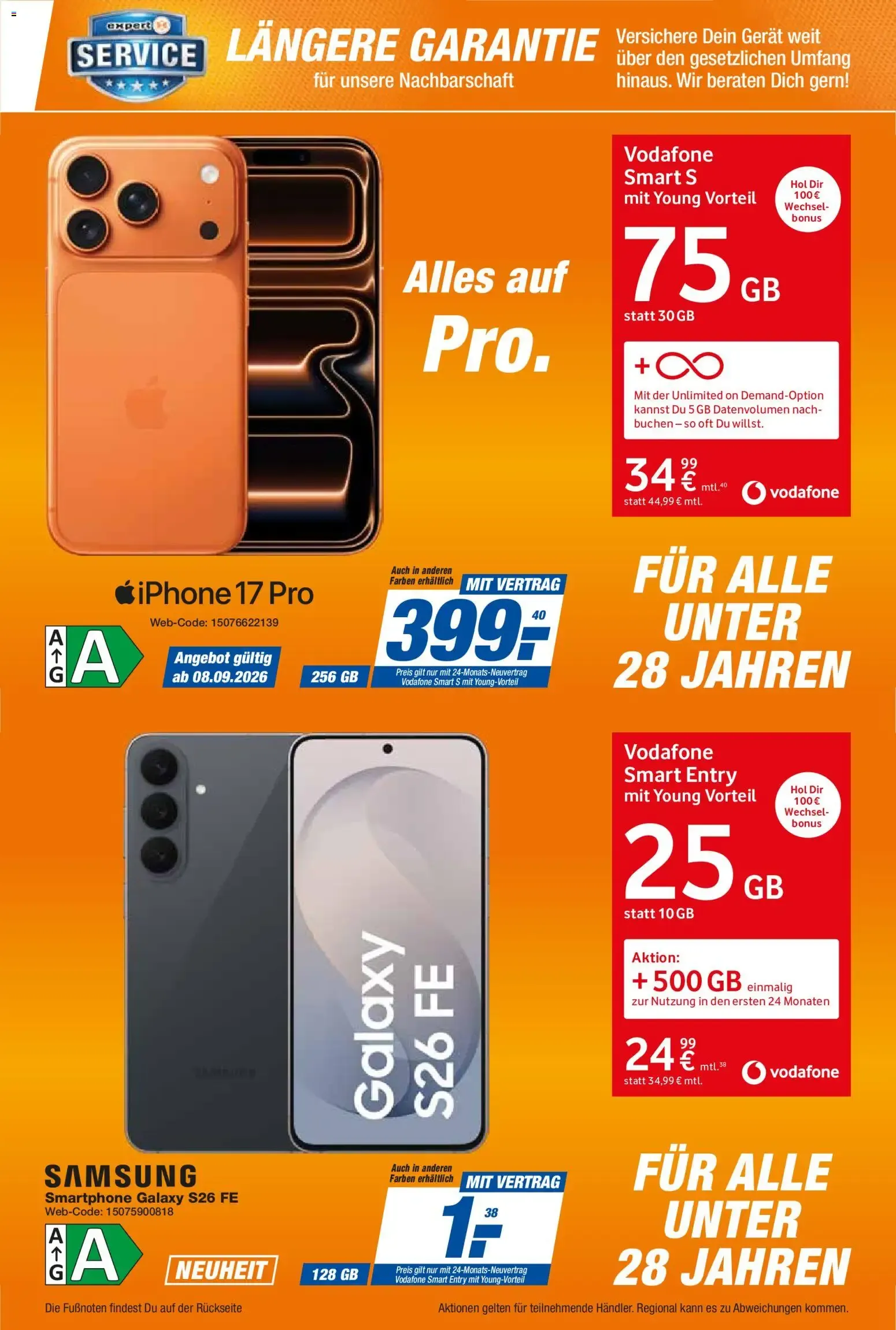 Expert Telekommunikations-Highlights im September (ab 01.09.2026) zum Blättern von 1. September bis 30. September 2026 - Prospekt seite 19