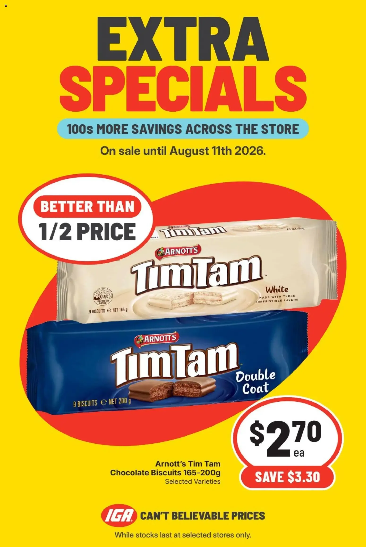 IGA: EXTRA SPECIALS - Catalogue valid from 5 August to 11 August 2026 - page 2