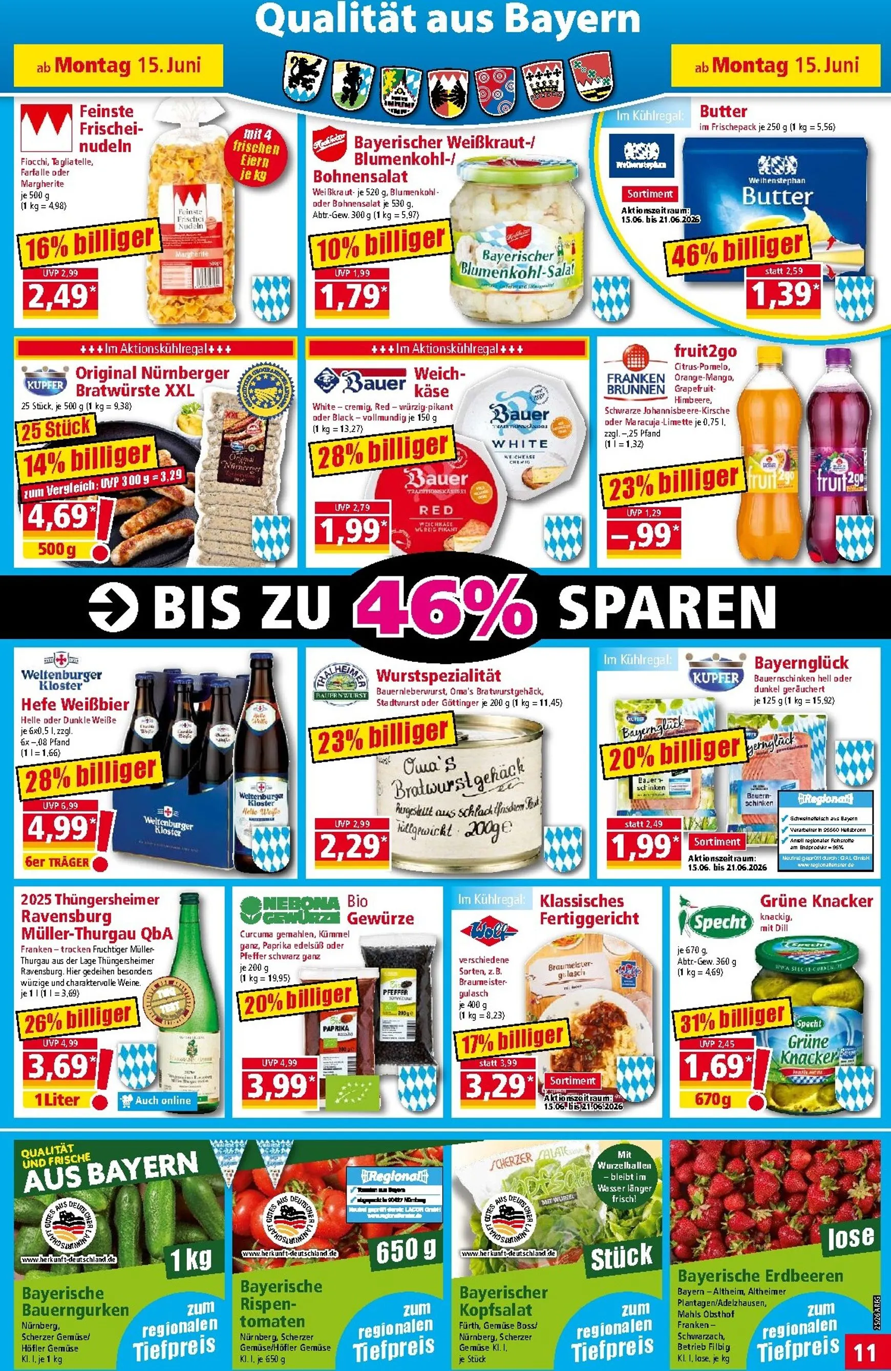 Norma Prospekt – von Montag 15.06.2026 bis Sonntag 21.06.2026 von 15. Juni bis 21. Juni 2026 - Prospekt seite 11
