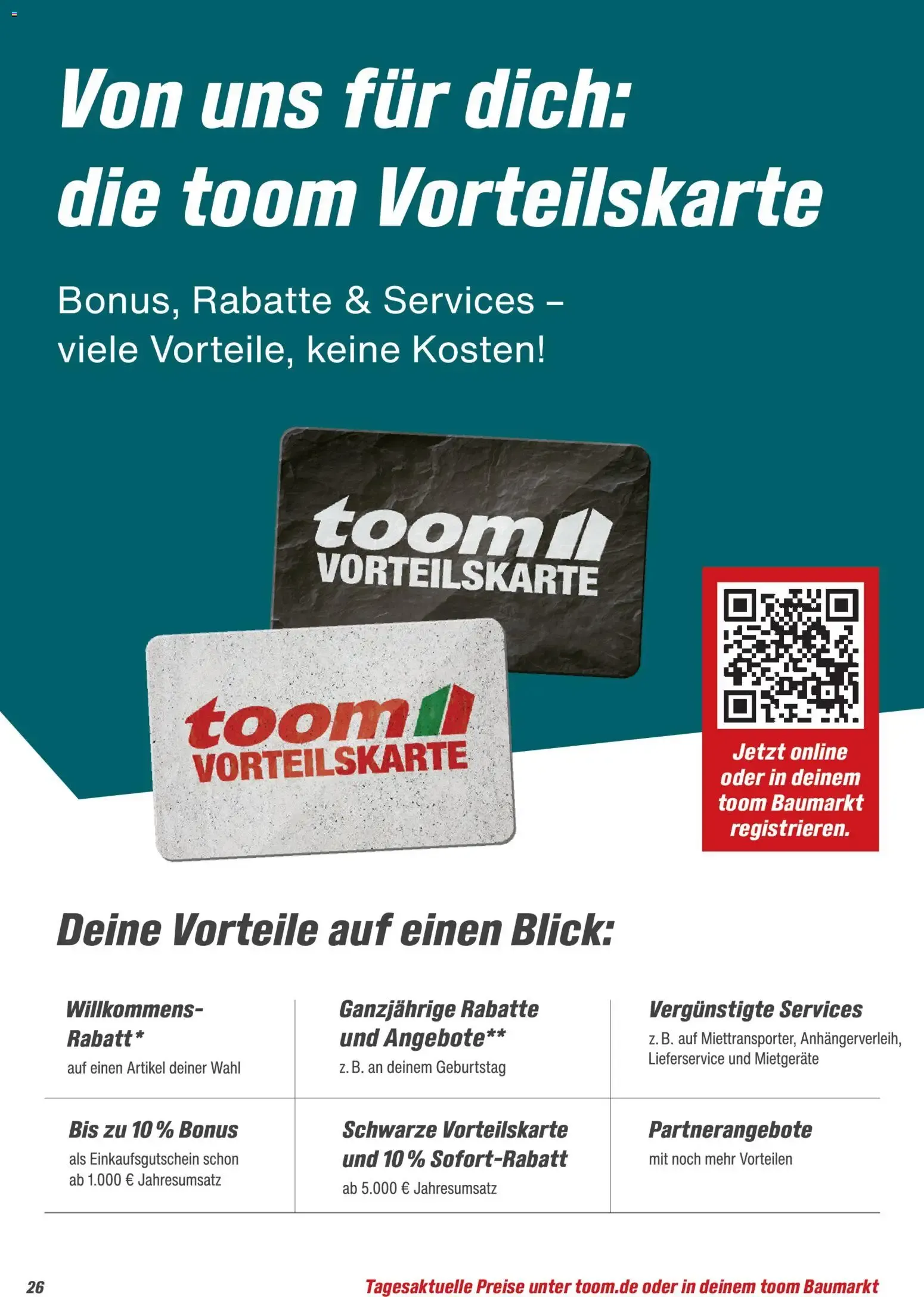 Toom Maschinen & Werkstatt 2026 von 1. Januar bis 31. Dezember 2026 - Prospekt seite 24