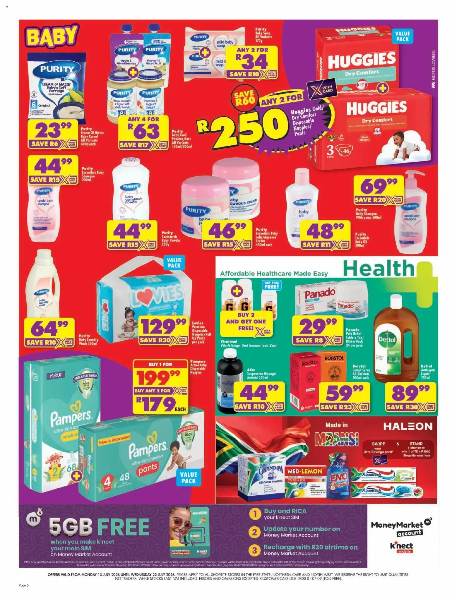 Shoprite - Northern Cape - Low Price Lowduuuma (13/07/2026 - 22/07/2026) → Online Catalogue from 13 July to 22 July 2026 - Catalogue Page 6