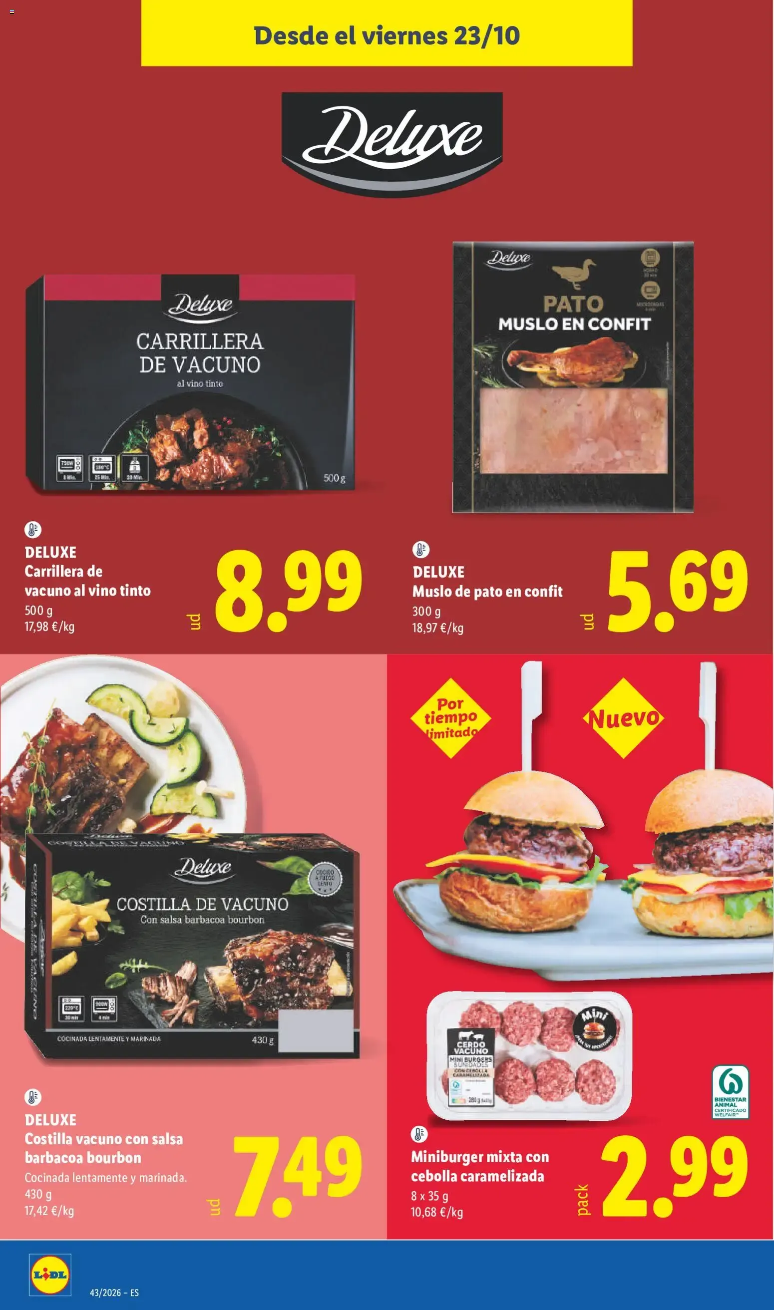 Catálogo de Lidl: Ofertas de carne y otros productos 19 de octubre al 25 de octubre 2026 - Página 38