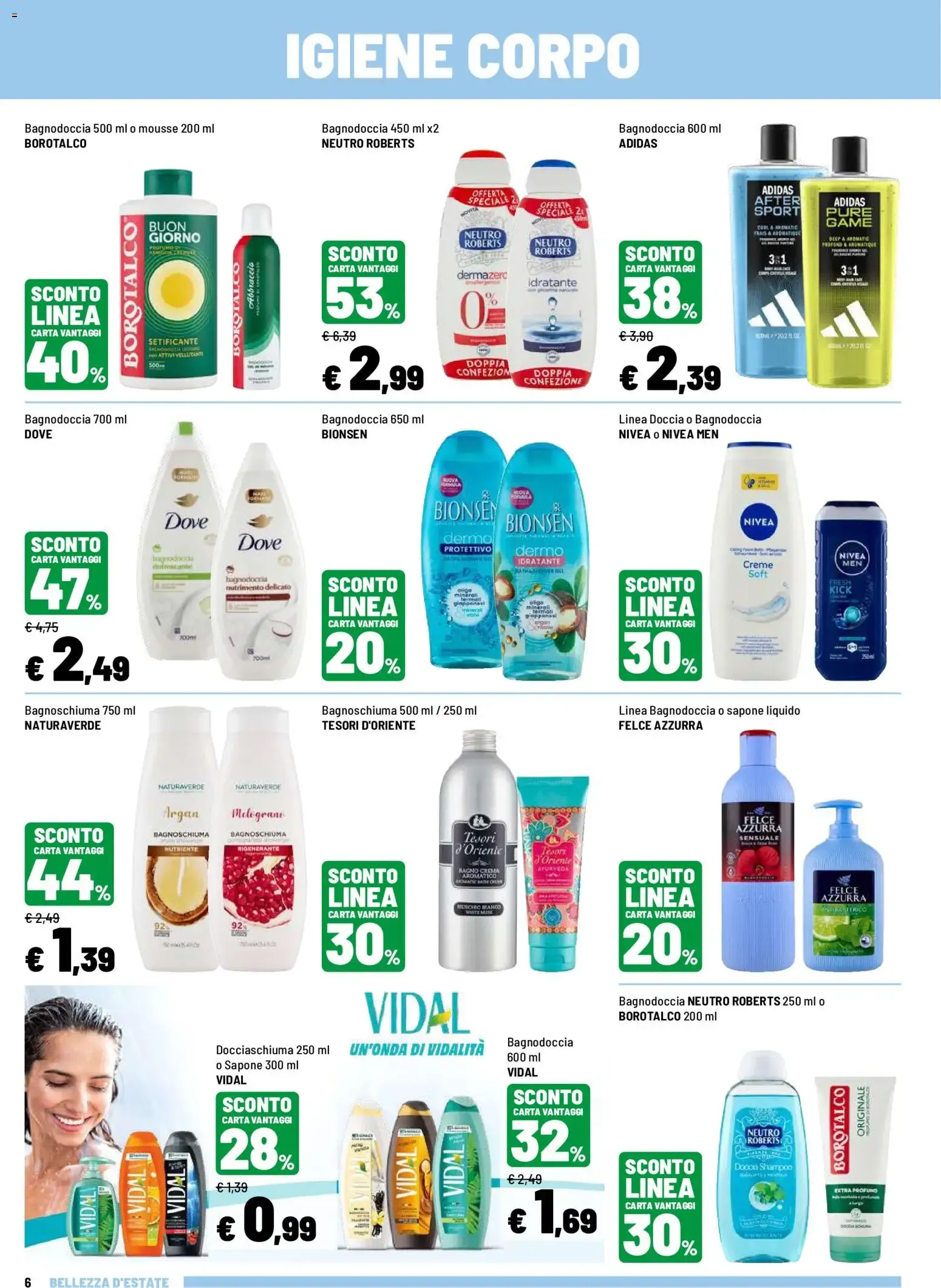 Bellezza D'Estate da 3 luglio a 26 luglio di 2026 - Pagina del volantino 6