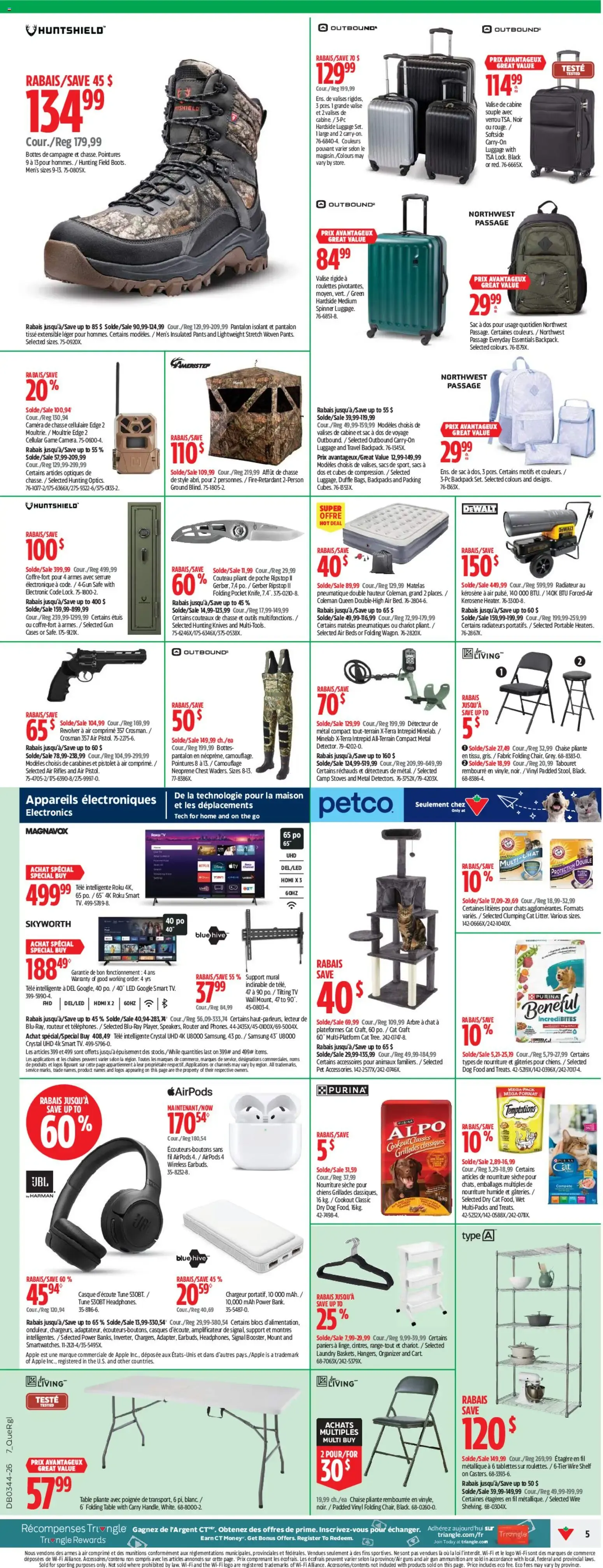 Canadian Tire: Notre Magasin pour l'Automne from October 29 to November 4 2026 - flyer page 5