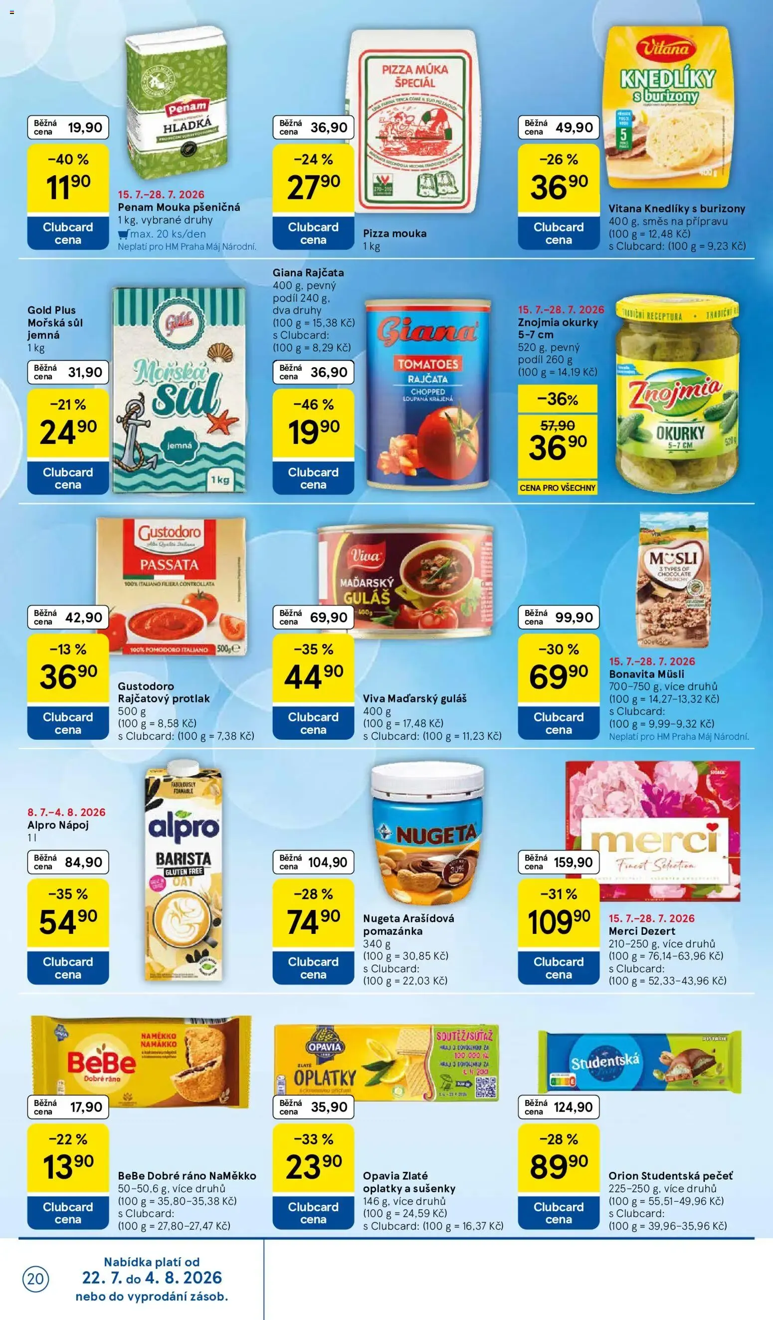 TESCO - 22. července 28. července 2026 - Page 20