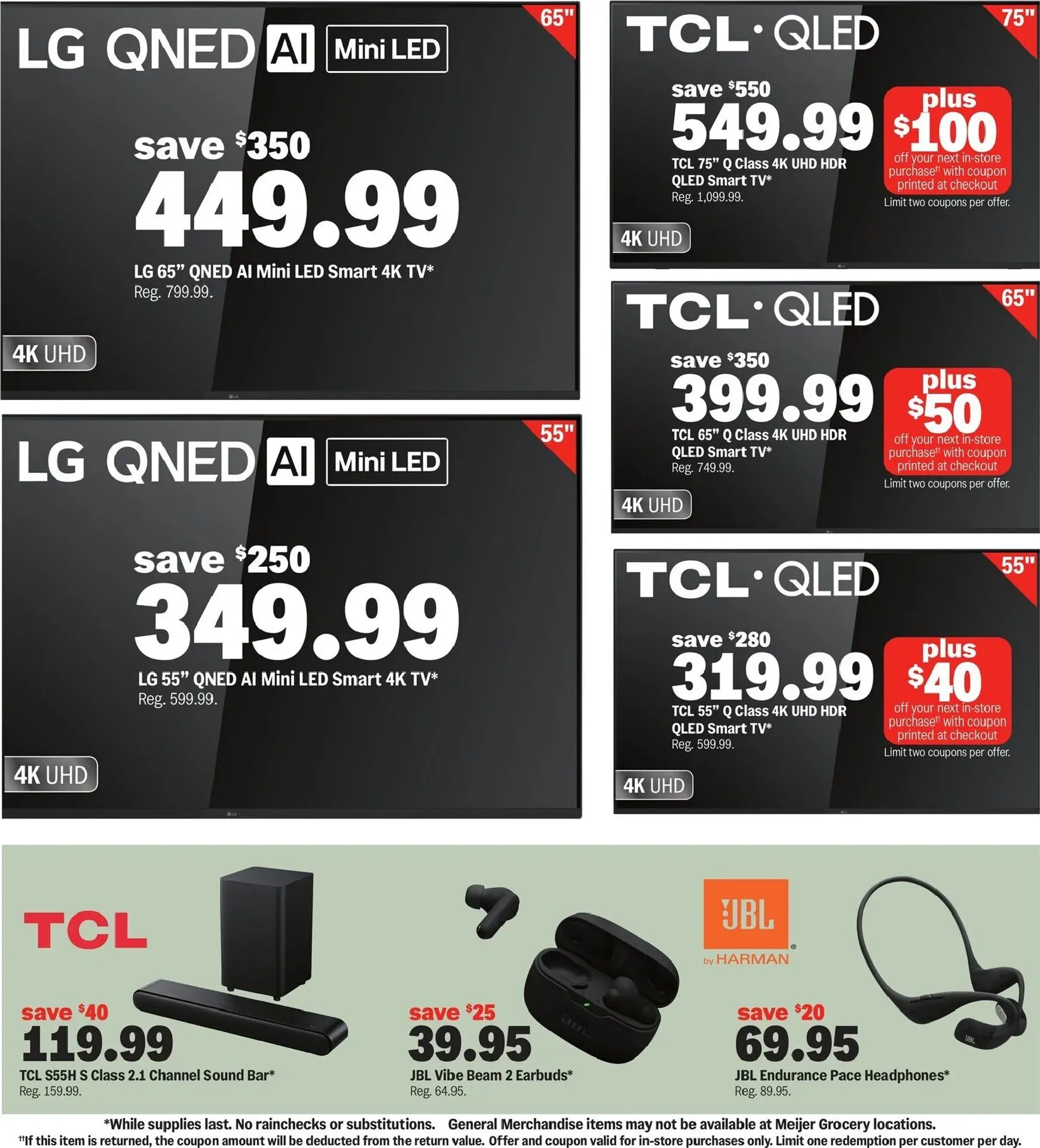 Weekly ad Current Meijer - College vibes leaflet valid from Wednesday 09/02/2026 to Tuesday 09/08/2026 from September 2 to September 8 2026 - Page 6