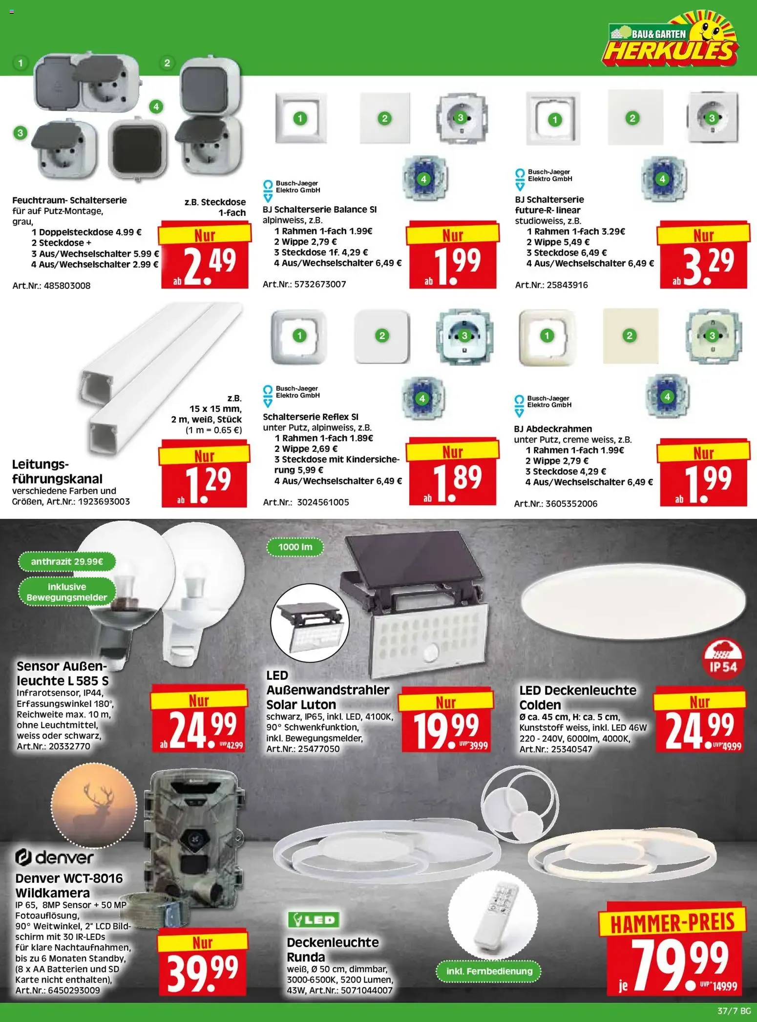 HERKULES Bau & Garten (ab 07.09.2026) zum Blättern von 7. September bis 12. September 2026 - Prospekt seite 7