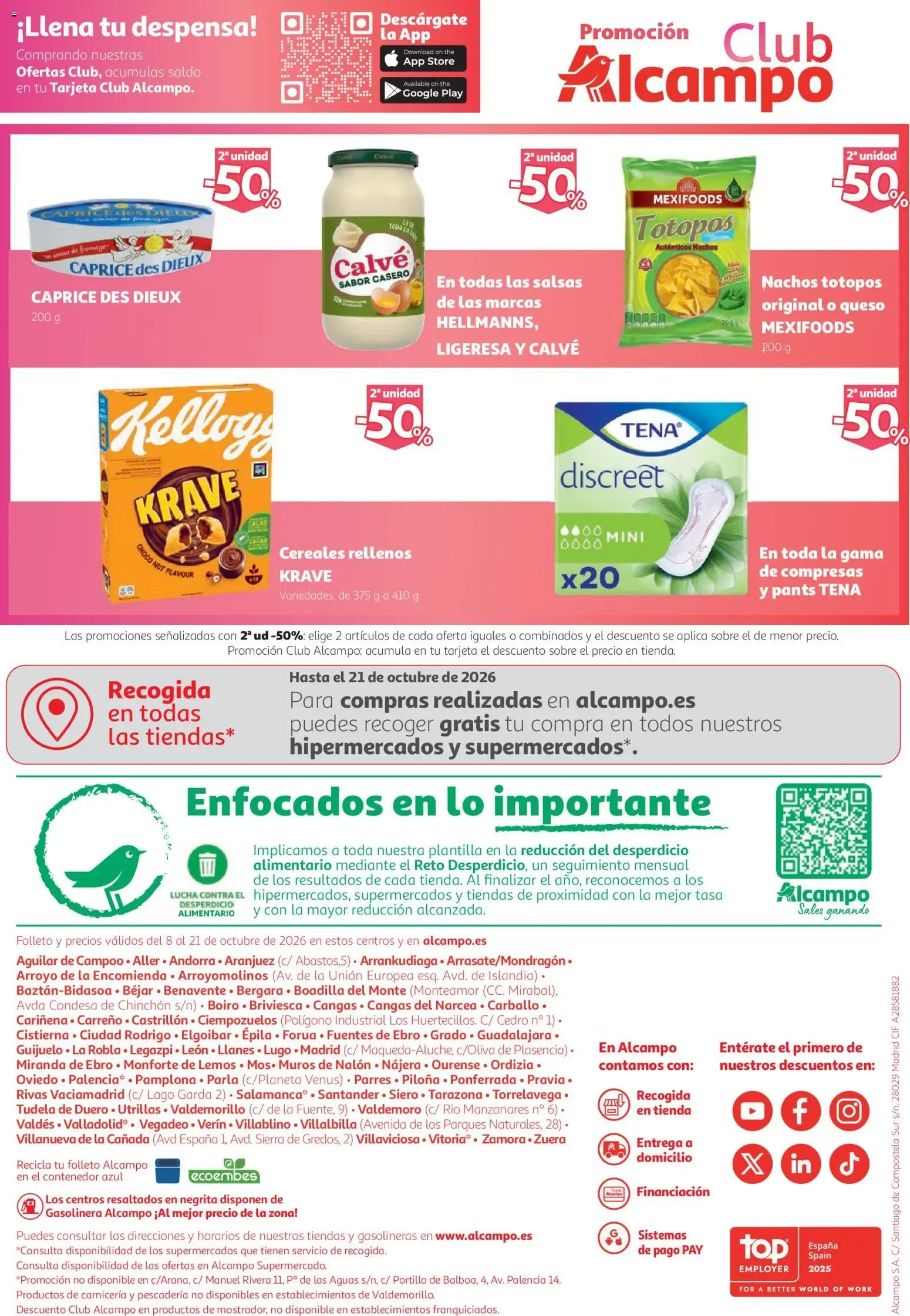 Catálogo de Alcampo Supermercado 08/10/2026 - 21/10/2026 8 de octubre al 21 de octubre 2026 - Página 8