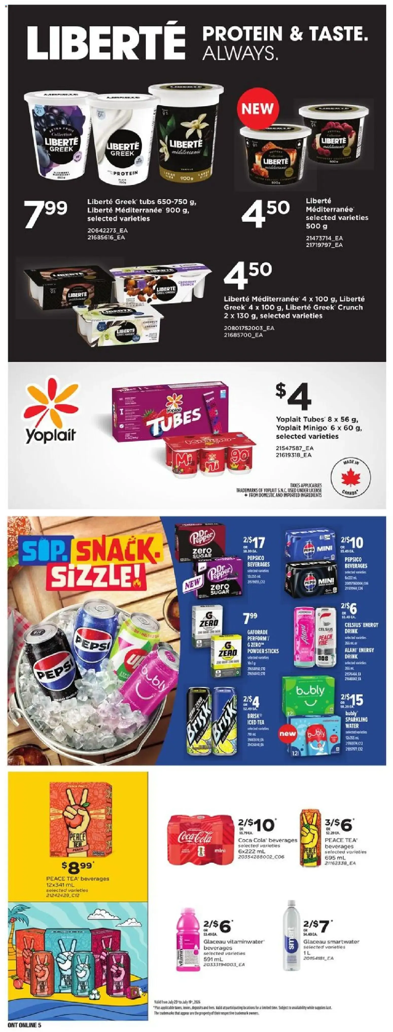 Loblaws weekly flyer / circulaire from Jul 23, 2026 > weekly specials & deals from July 23 to July 29 2026 - flyer page 13