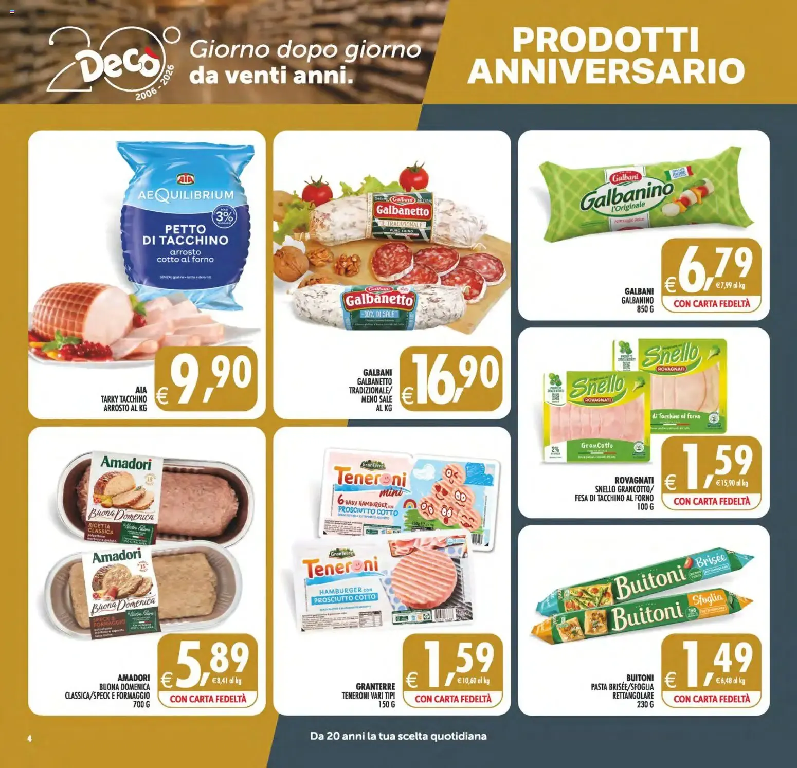 Nuovo Decò volantino Maxistore, Supermercati, Local Sicilia dal 23/10/2026 > offerte anteprima 🛍️ da 23 ottobre a 2 novembre di 2026 - Pagina del volantino 4