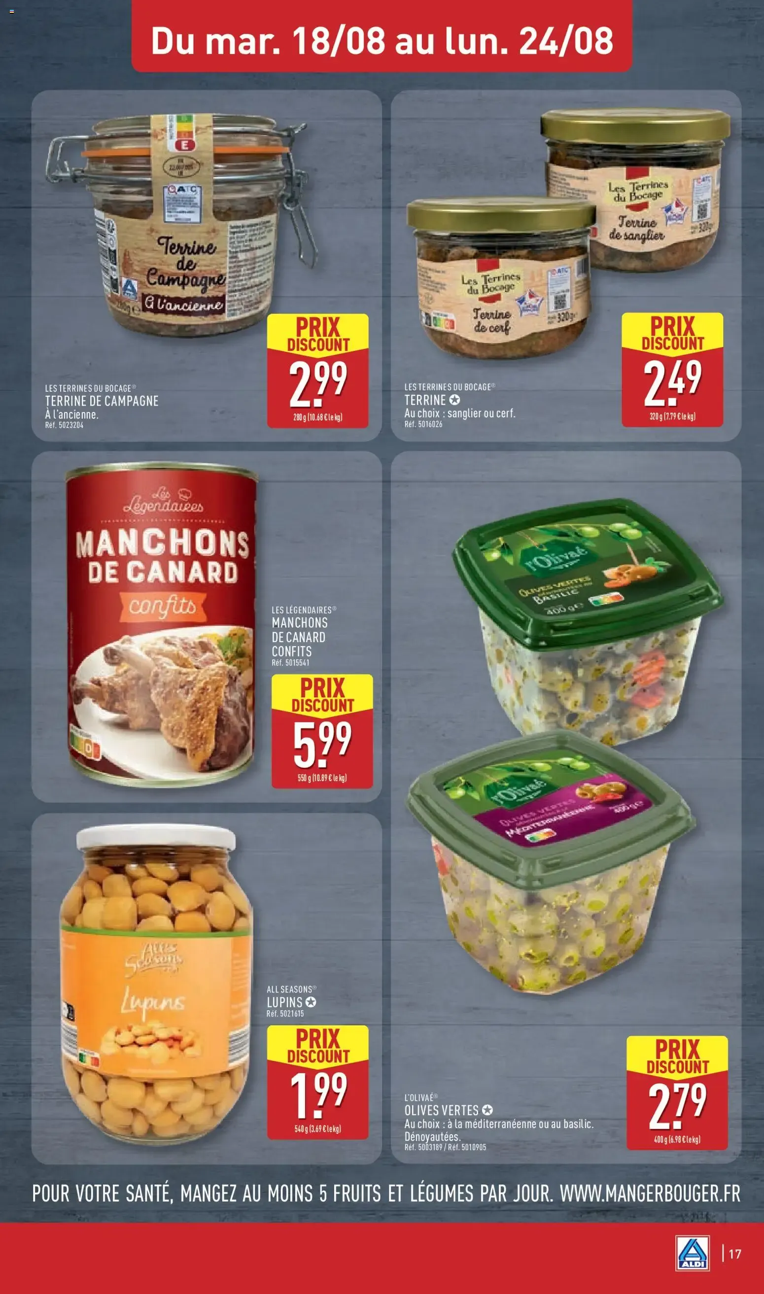 Aldi - Nos Bons Plans de la Semaine du 18 août au 24 août 2026 - Catalogue page 19