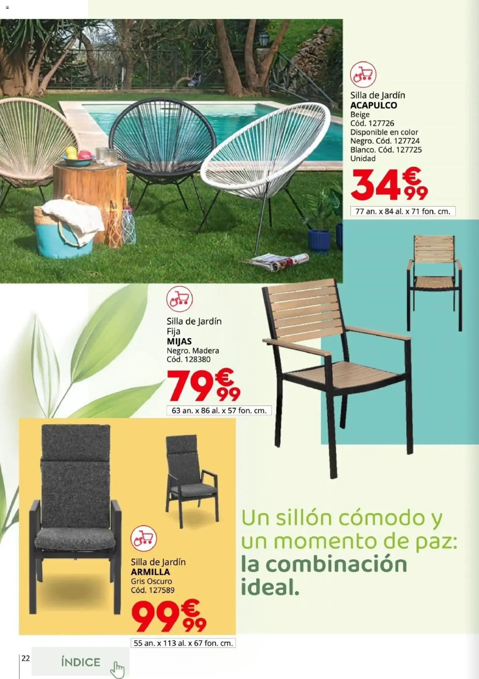 Catálogo de Conforama Guía Jardín 2026 19/03/2026 - 30/07/2026 19 de marzo al 30 de julio 2026 - Página 20